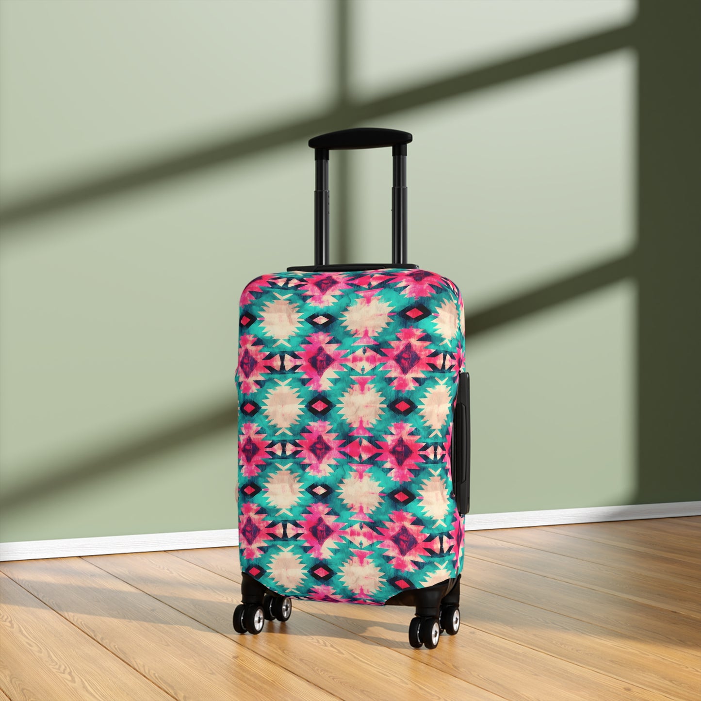 Aztec Luggage Cover - Stylish Travel Protection for Suitcases