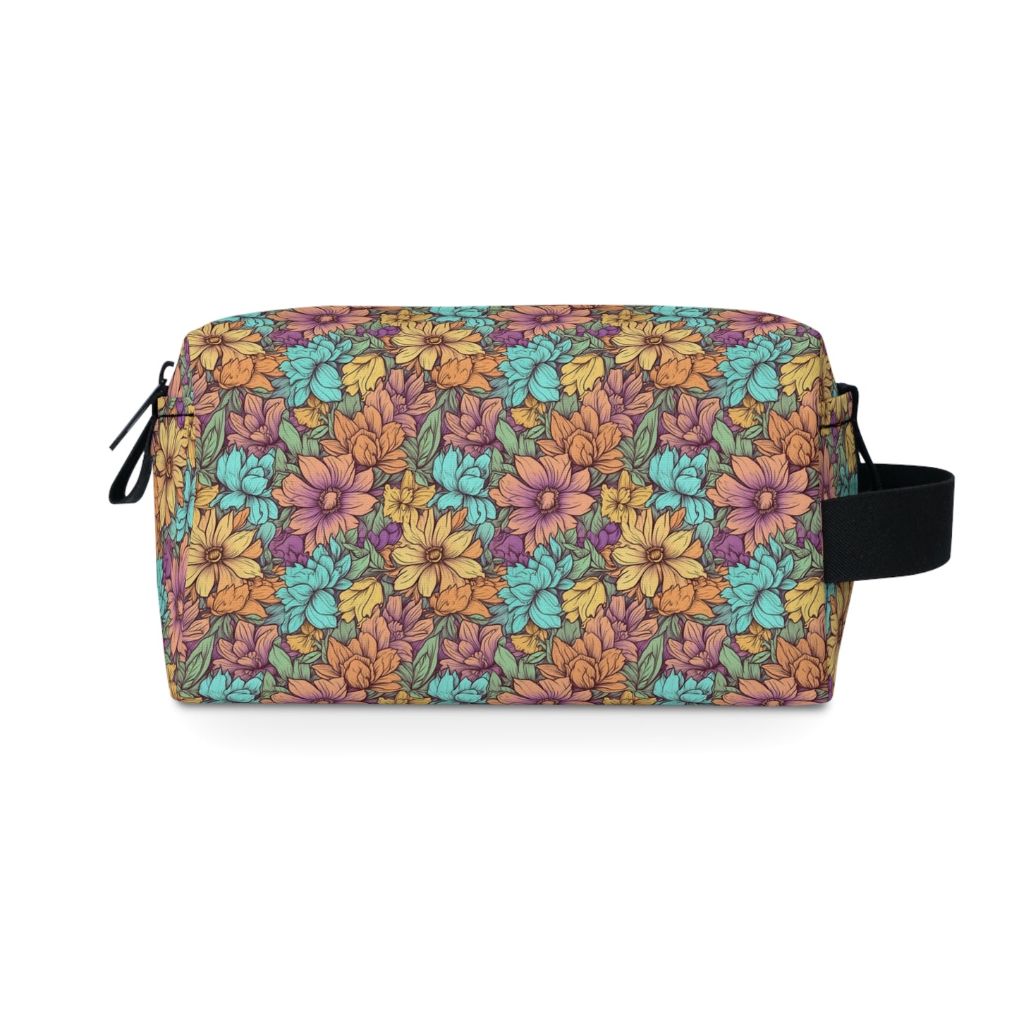 Boho Floral Toiletry Bag | Chic & Water-Resistant Organizer | Perfect for Camping, Travel, College