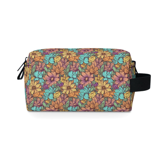 Boho Floral Toiletry Bag | Chic & Water-Resistant Organizer | Perfect for Camping, Travel, College