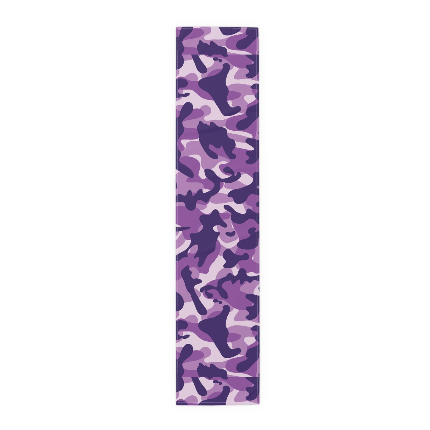 Camouflage Table Runner - Durable Cotton Twill or Polyester - Perfect for Outdoor Enthusiasts & Home Decor