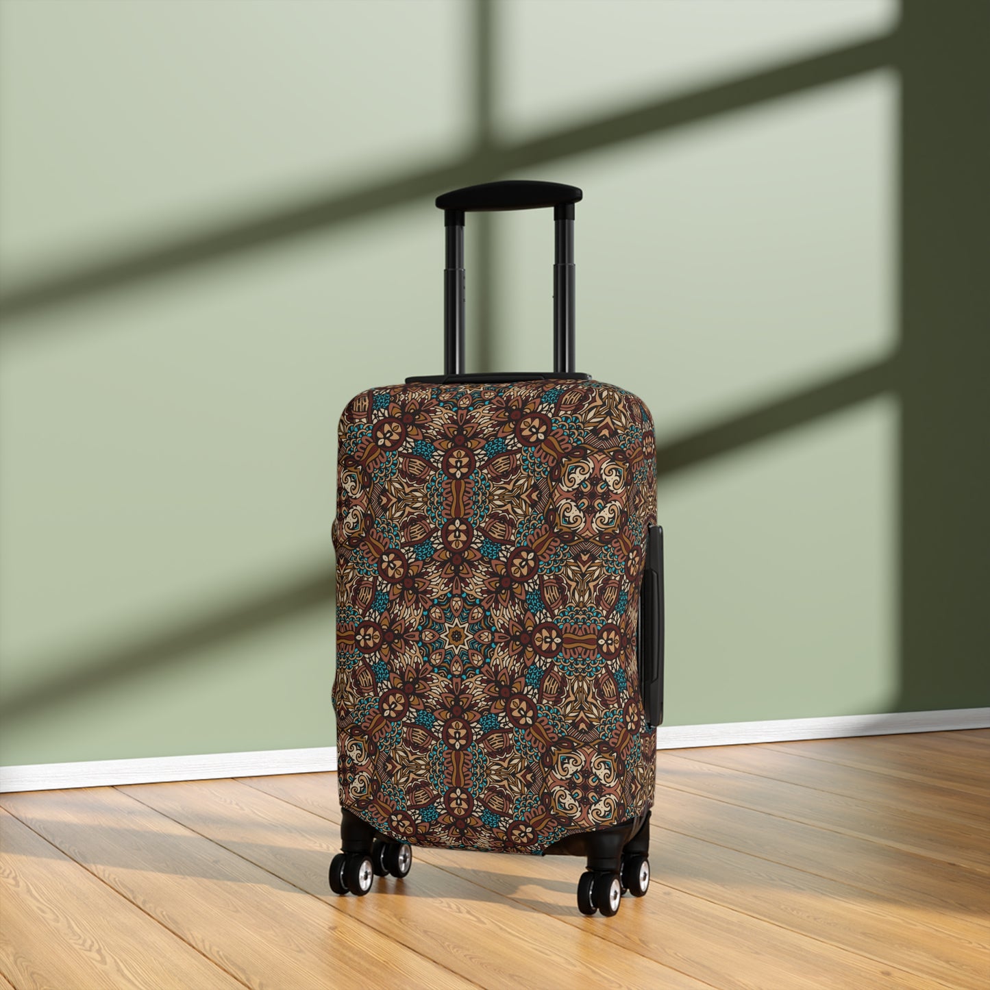 Mandala Luggage Cover - Stylish Mandala Suitcase Protector