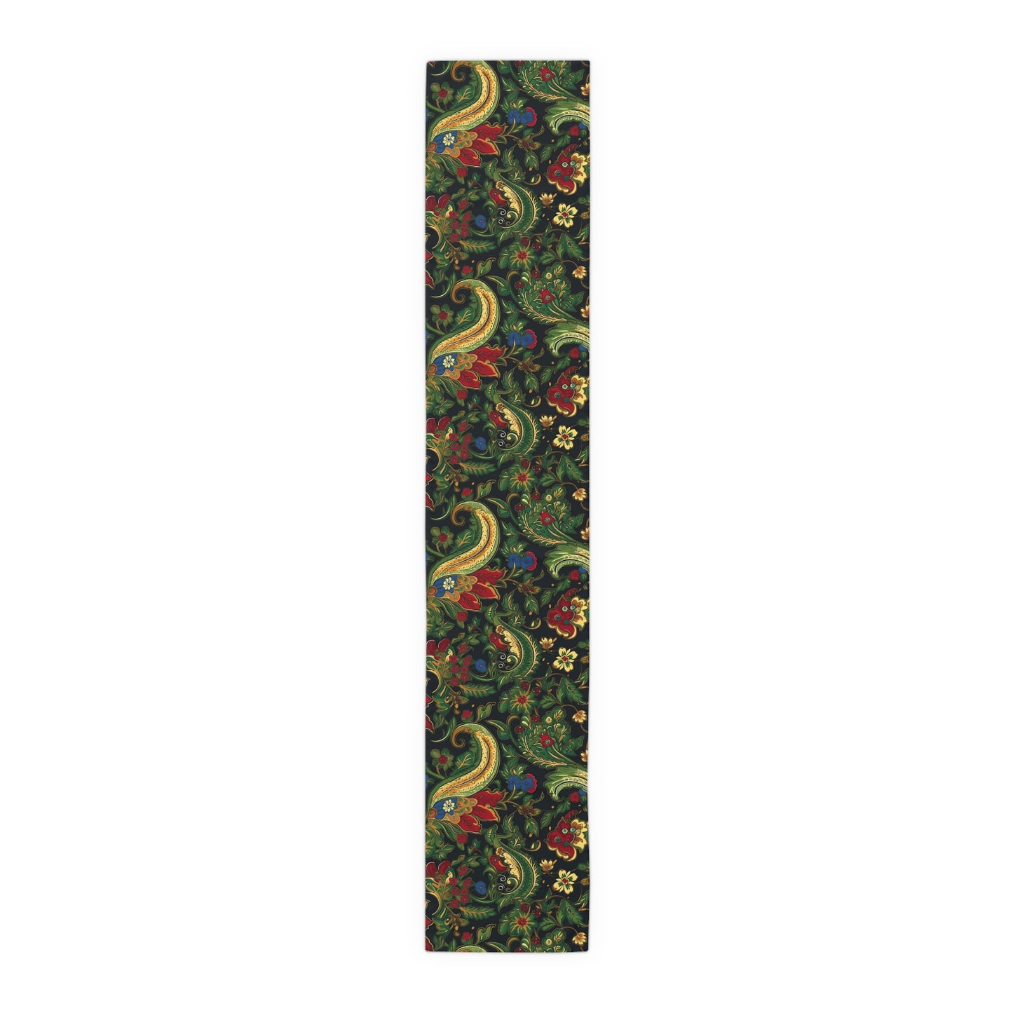 Chinoiserie Print Table Runner - Elegant Asian-Inspired Elegance, Cotton Twill or Polyester - Perfect for Cultural Home Decor