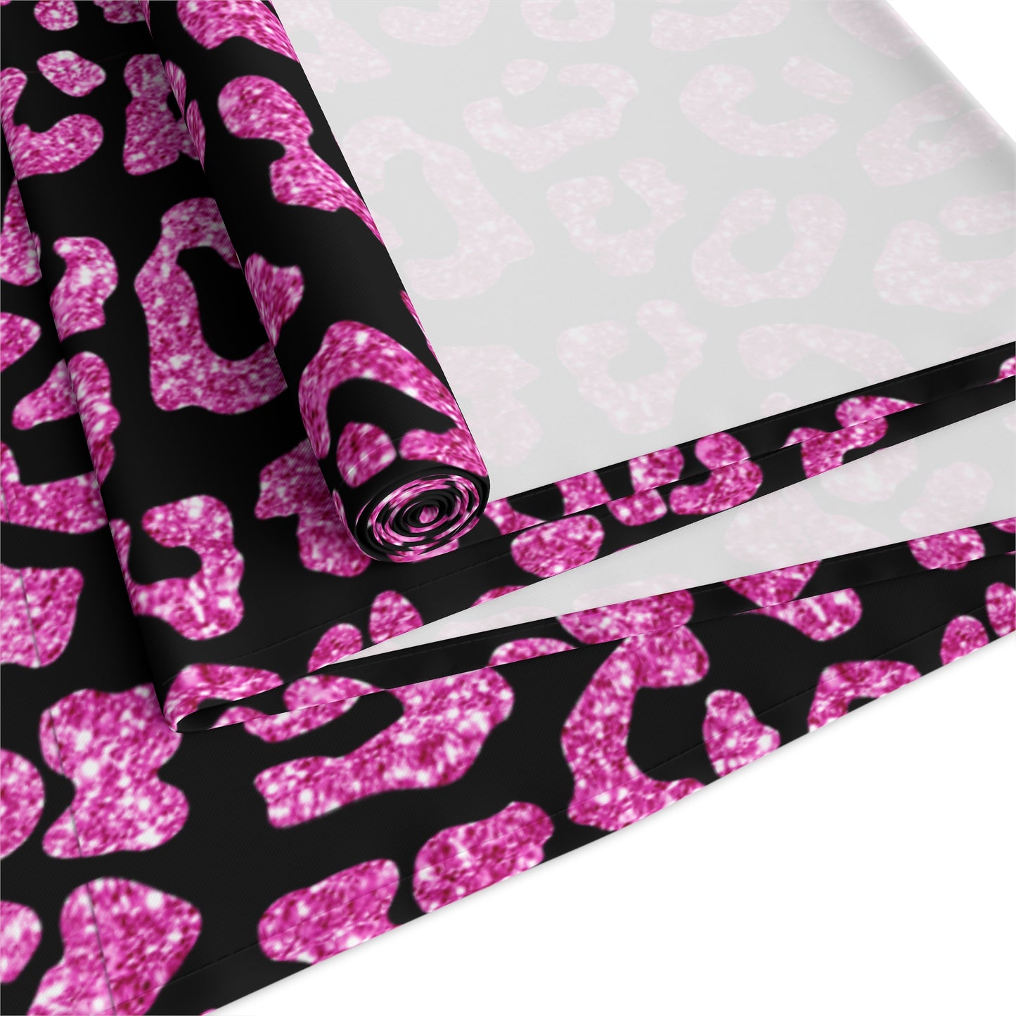 Leopard Print Table Runner - Bold Exotic Elegance, Cotton Twill or Polyester - Perfect for Safari & Glamorous Home Decor