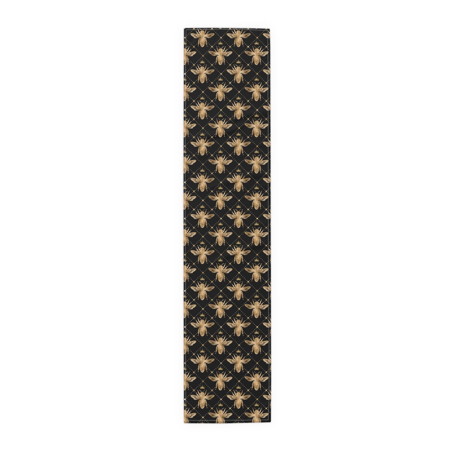 Honey Bee Print Table Runner - Buzzing with Charm - Perfect for Nature Lovers Homes