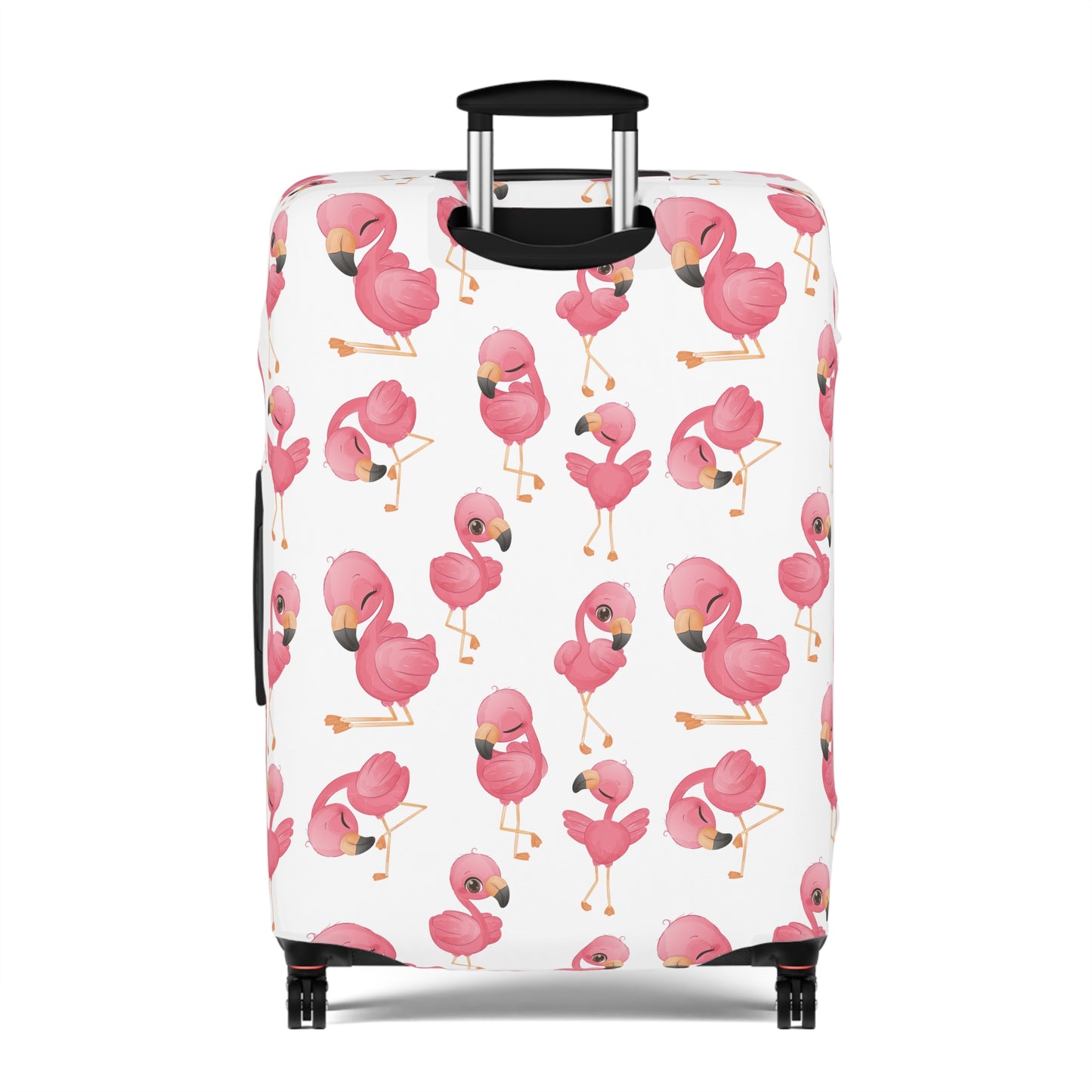 Flamingo Luggage Cover - Tropical Suitcase Protector