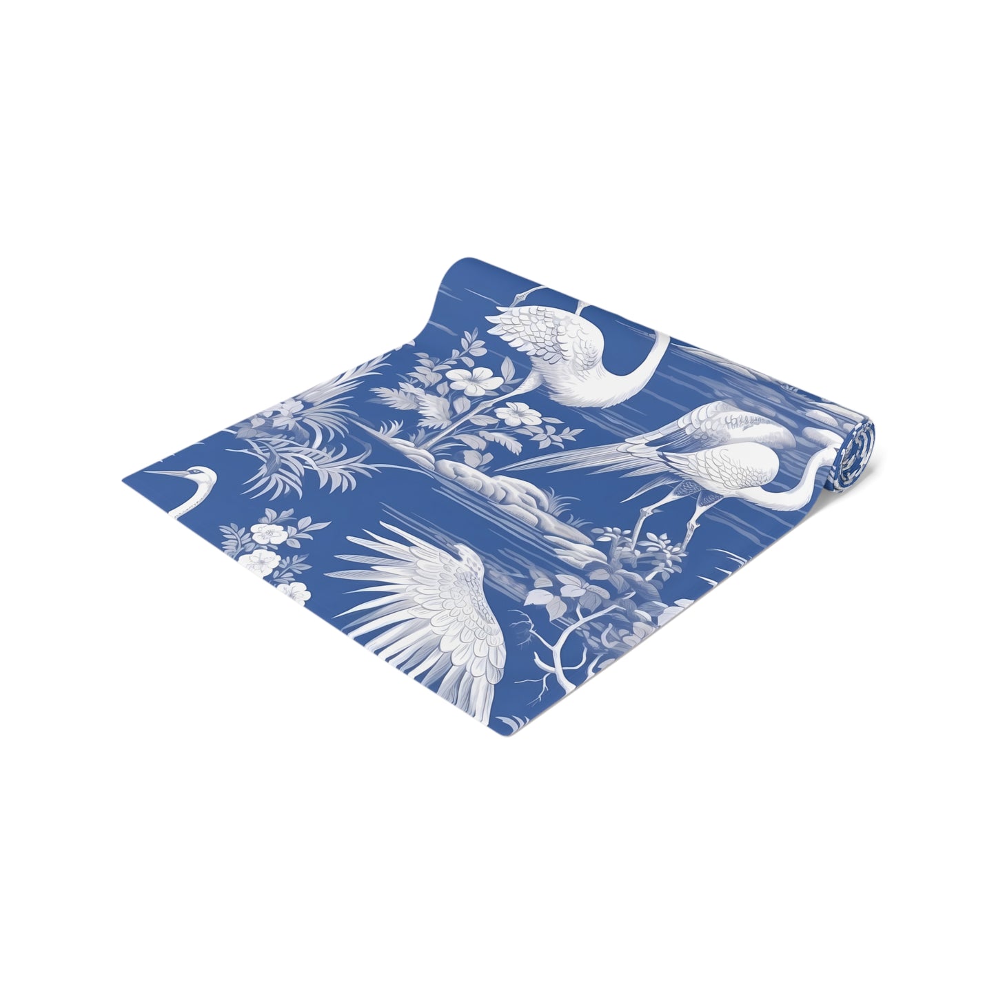 Chinoiseries Table Runner - Cotton Twill & Polyester