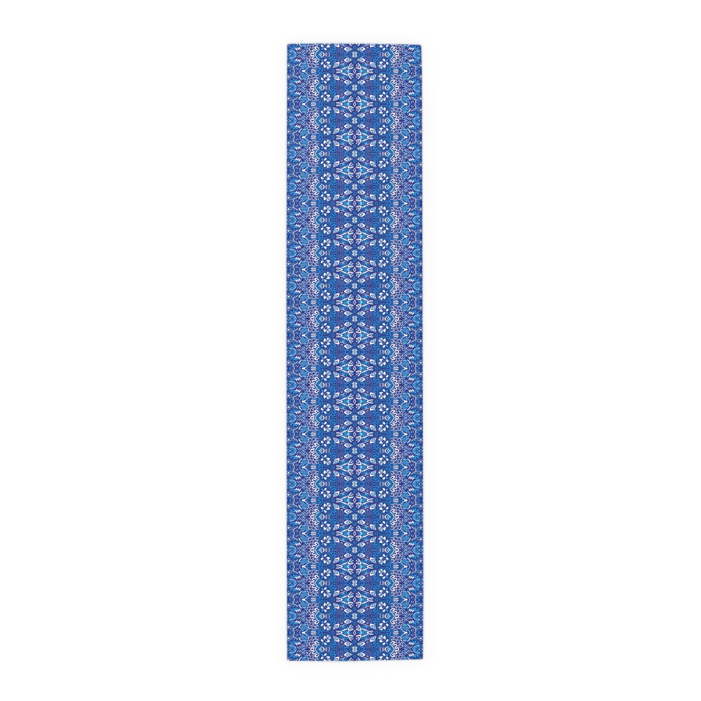 Mandala Print Table Runner - Intricate Patterns, Cotton Twill or Polyester - Ideal for Decorative Home Accents