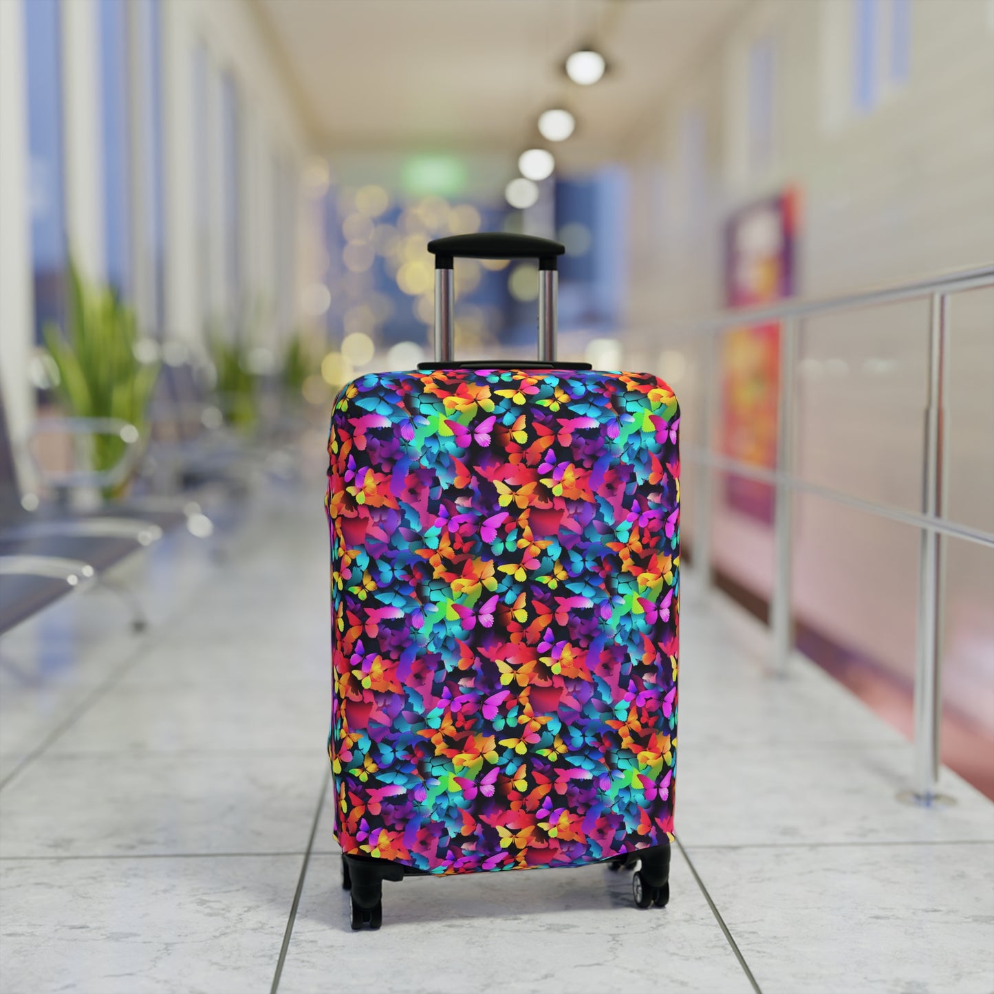 Butterfly Luggage Cover - Chic Suitcase Cover