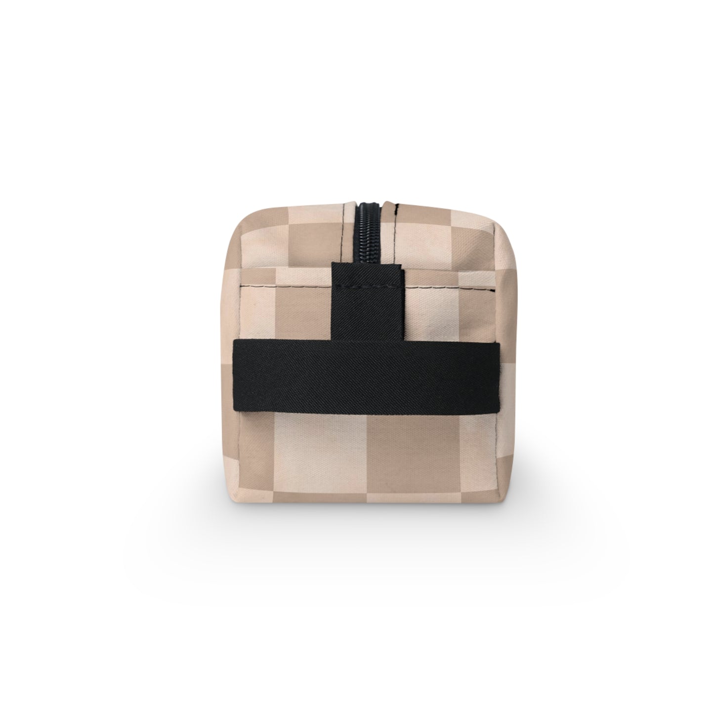 Pastel Checkers Toiletry Bag - Water-Resistant & Chic Cosmetic Organizer - Lightweight Travel Pouch - Elegant Bathroom Accessory