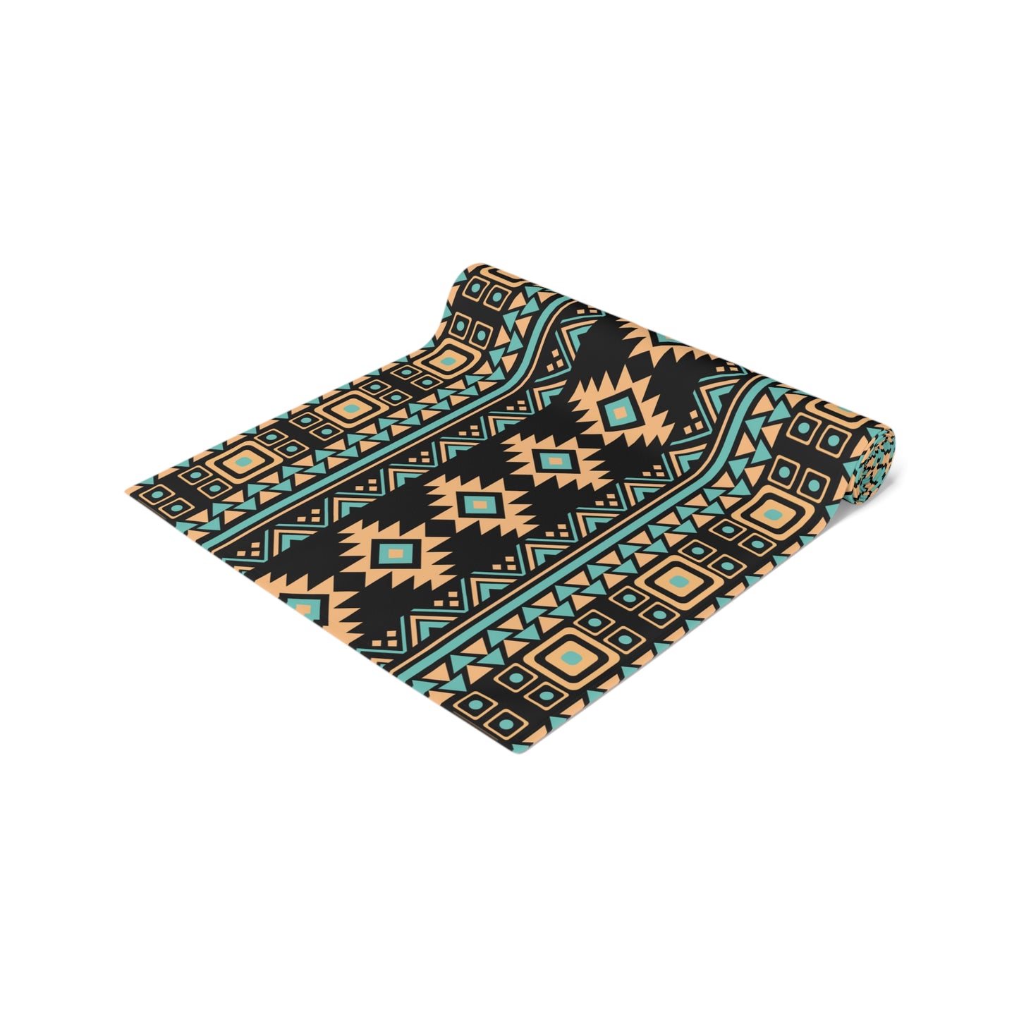 Aztec-Inspired Table Runner - Bold Patterns, Cotton Twill or Polyester - Ideal for Home Decor & Unique Gifts