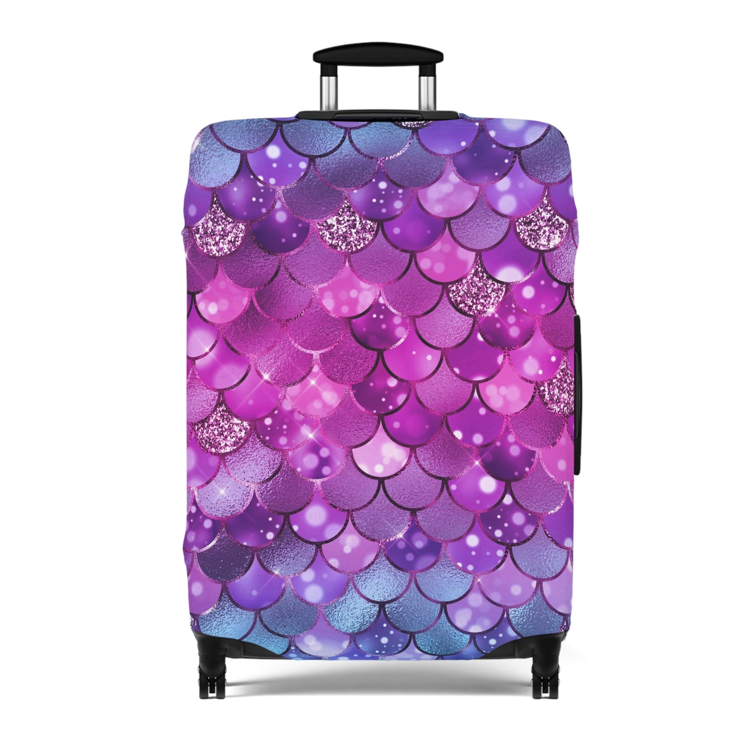 Mermaid Scales Luggage Cover - Mermaid Suitcase Cover