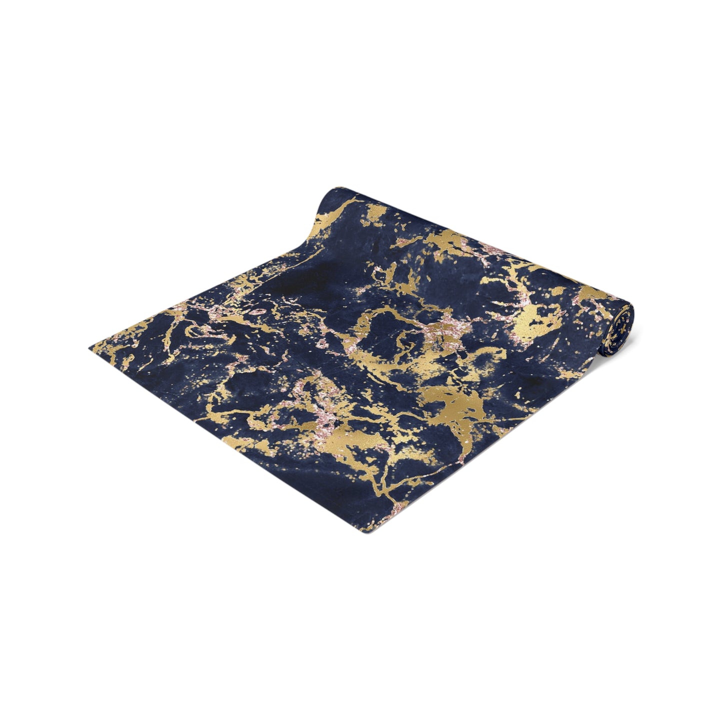 Marble Print Table Runner - Luxurious Elegance, Cotton Twill or Polyester - Perfect for Modern Home Decor