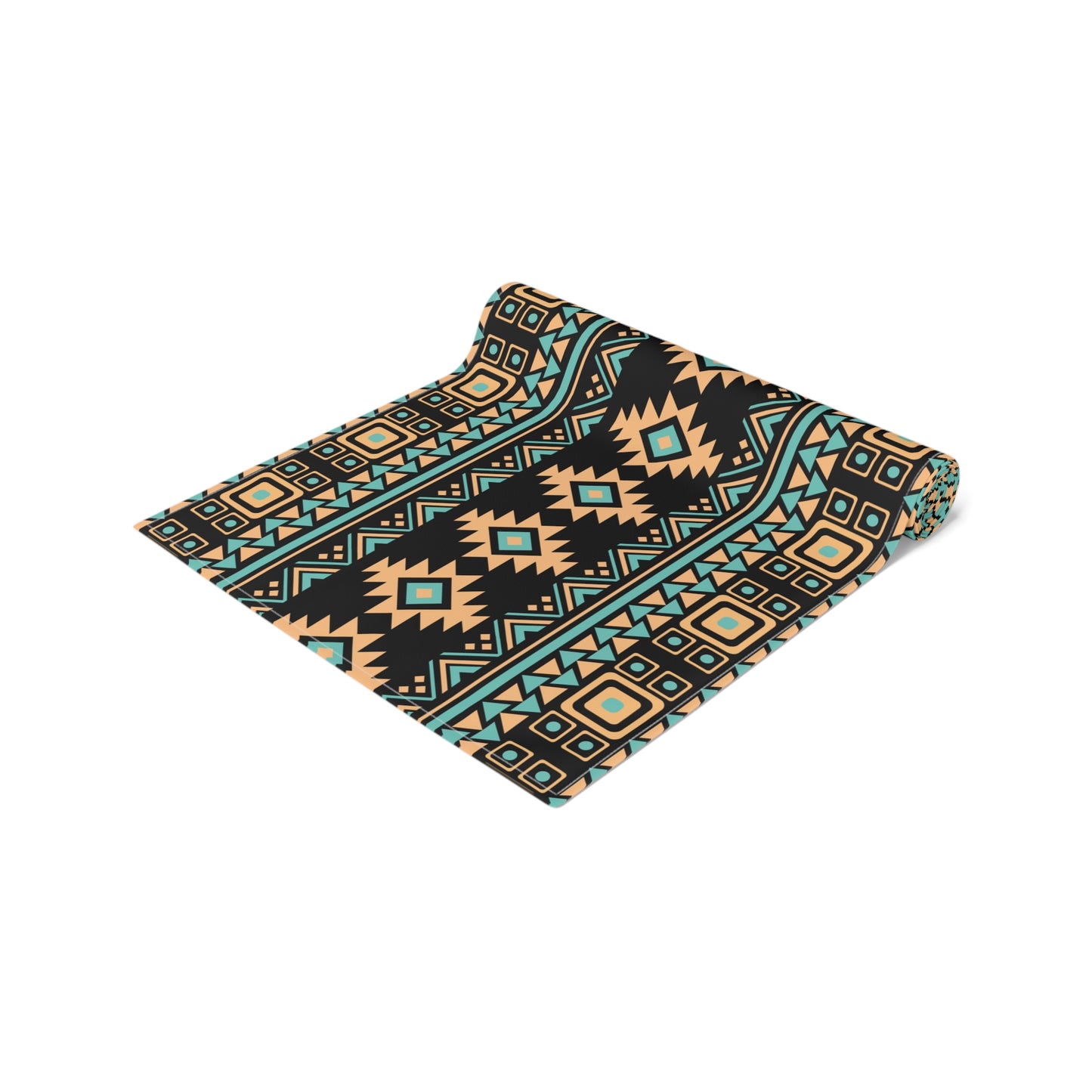 Aztec-Inspired Table Runner - Bold Patterns, Cotton Twill or Polyester - Ideal for Home Decor & Unique Gifts