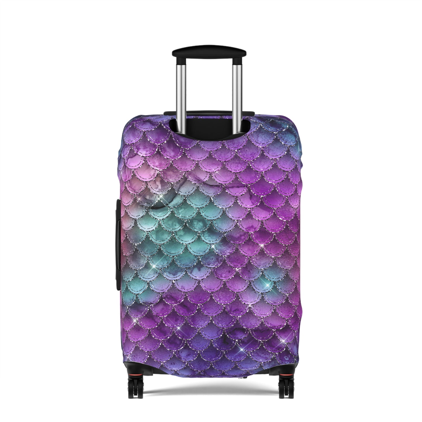 Mermaid Scales Luggage Cover - Mermaid Suitcase Cover