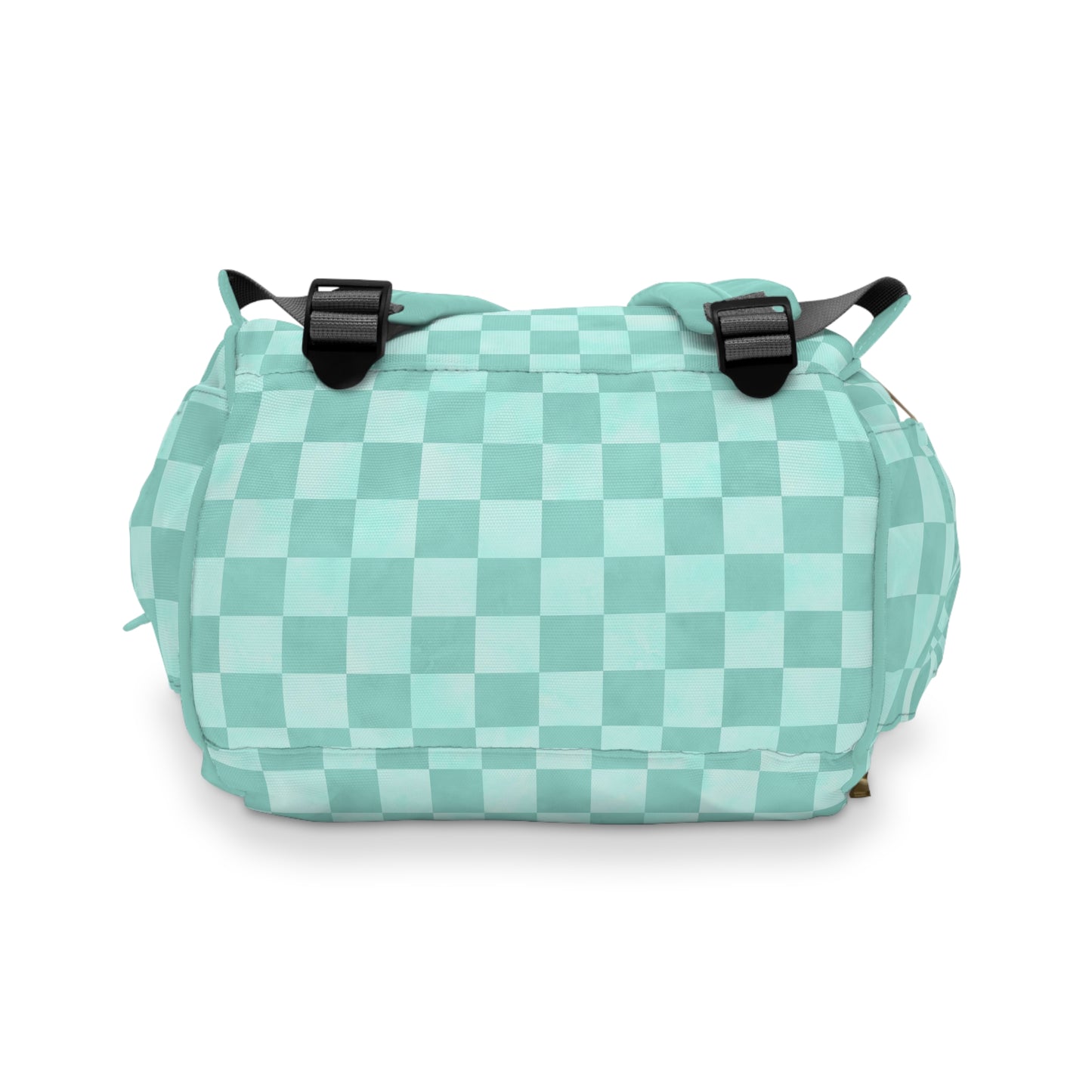 Pastel Checkers Diaper Backpack - Chic & Practical Baby Bag with Checkerboard Patterns, Perfect for Minimalist Parents