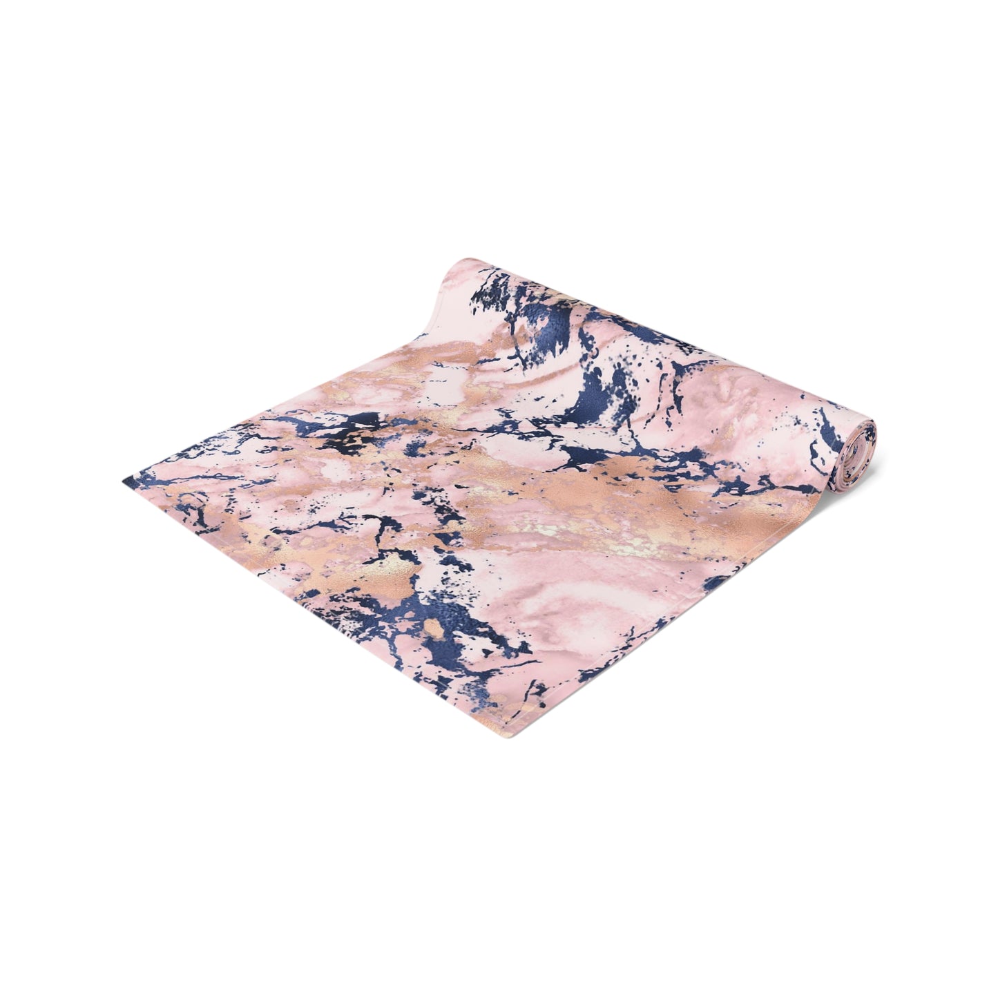 Marble Print Table Runner - Luxurious Elegance, Cotton Twill or Polyester - Perfect for Modern Home Decor
