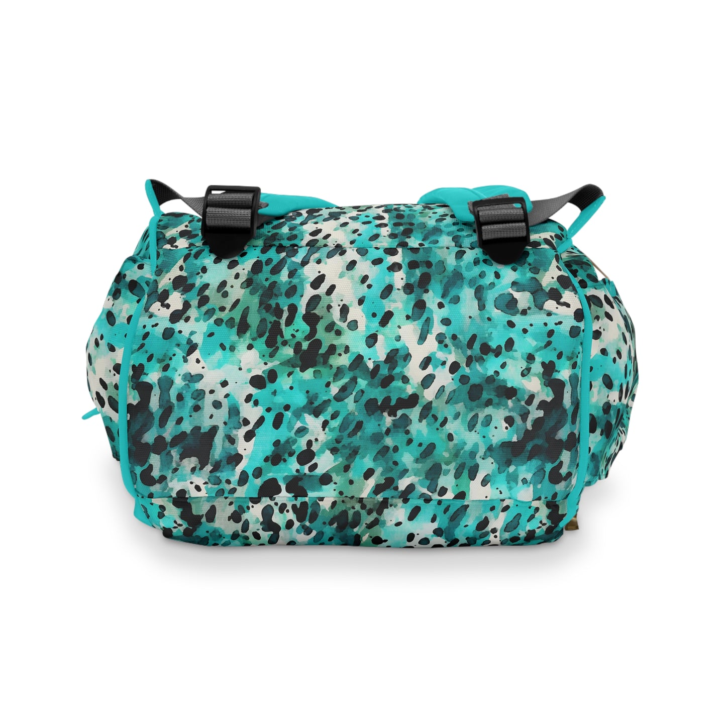 Trendy Cow Print Diaper Backpack - Durable Baby Bag with Unique Cow Pattern, Spacious Nappy Bag for Fashion-Forward Parents