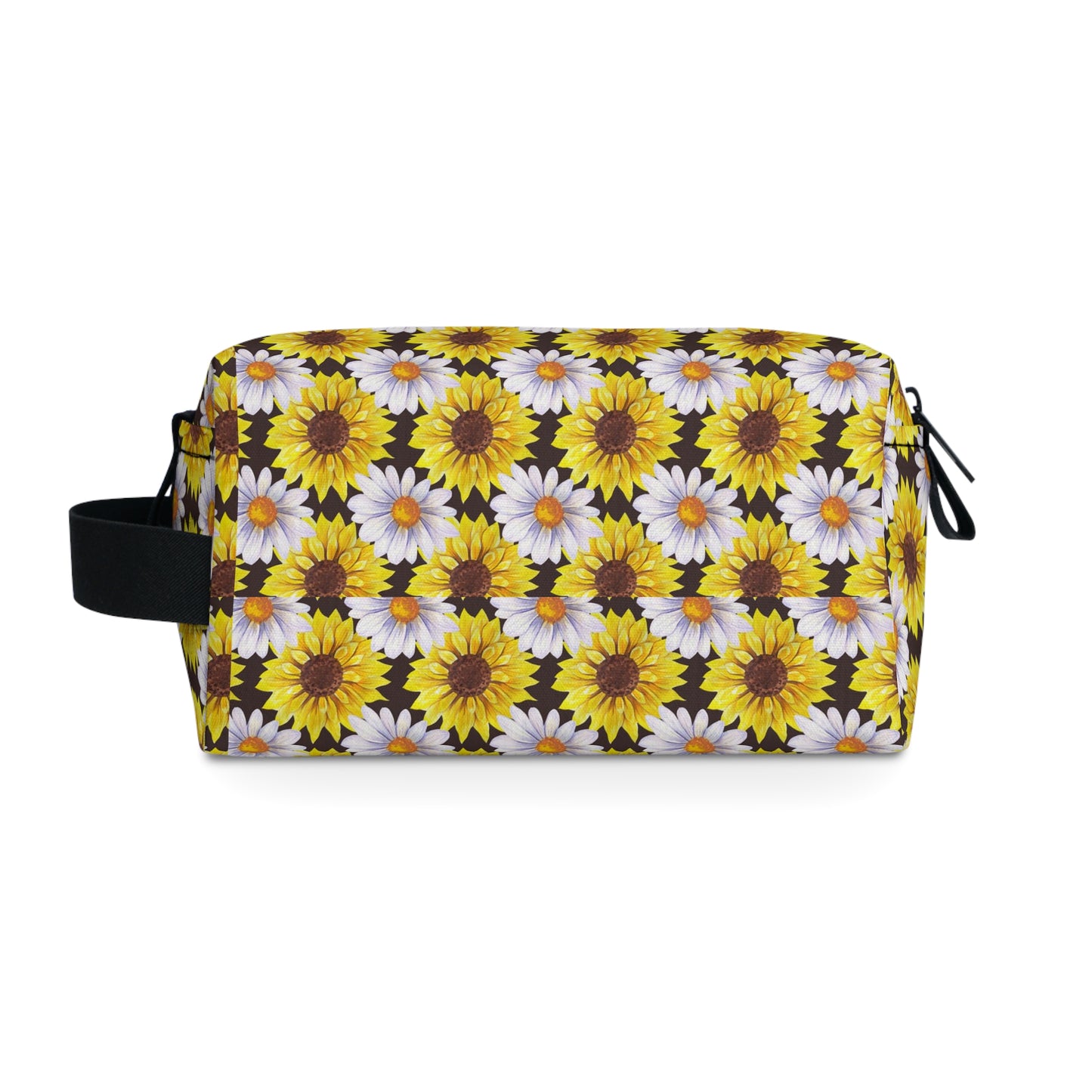 Sunflower Toiletry Bag | Cheerful & Durable Organizer | Water-Resistant for Travel, Camping, College