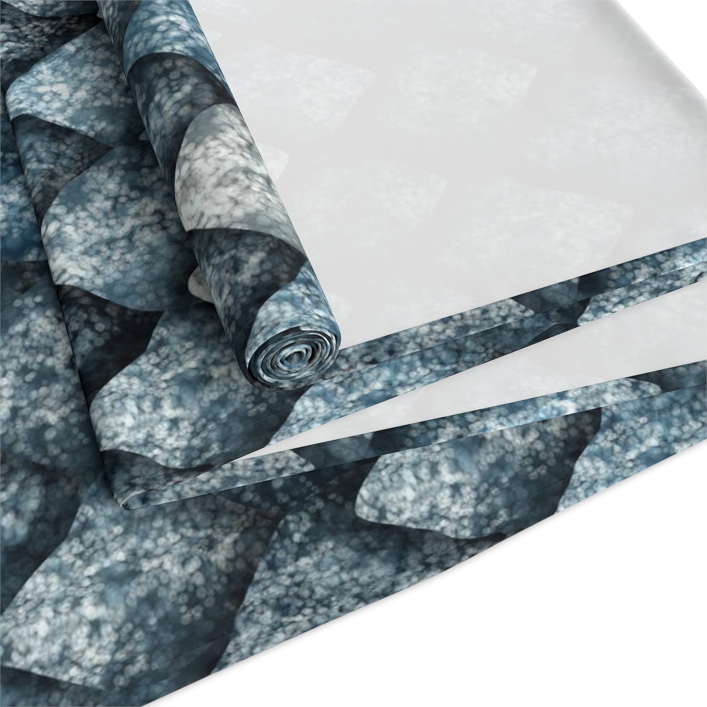 Dragon Scale Print Table Runner - Majestic Fantasy, Cotton Twill or Polyester - Perfect for Epic & Mythical Home Decor