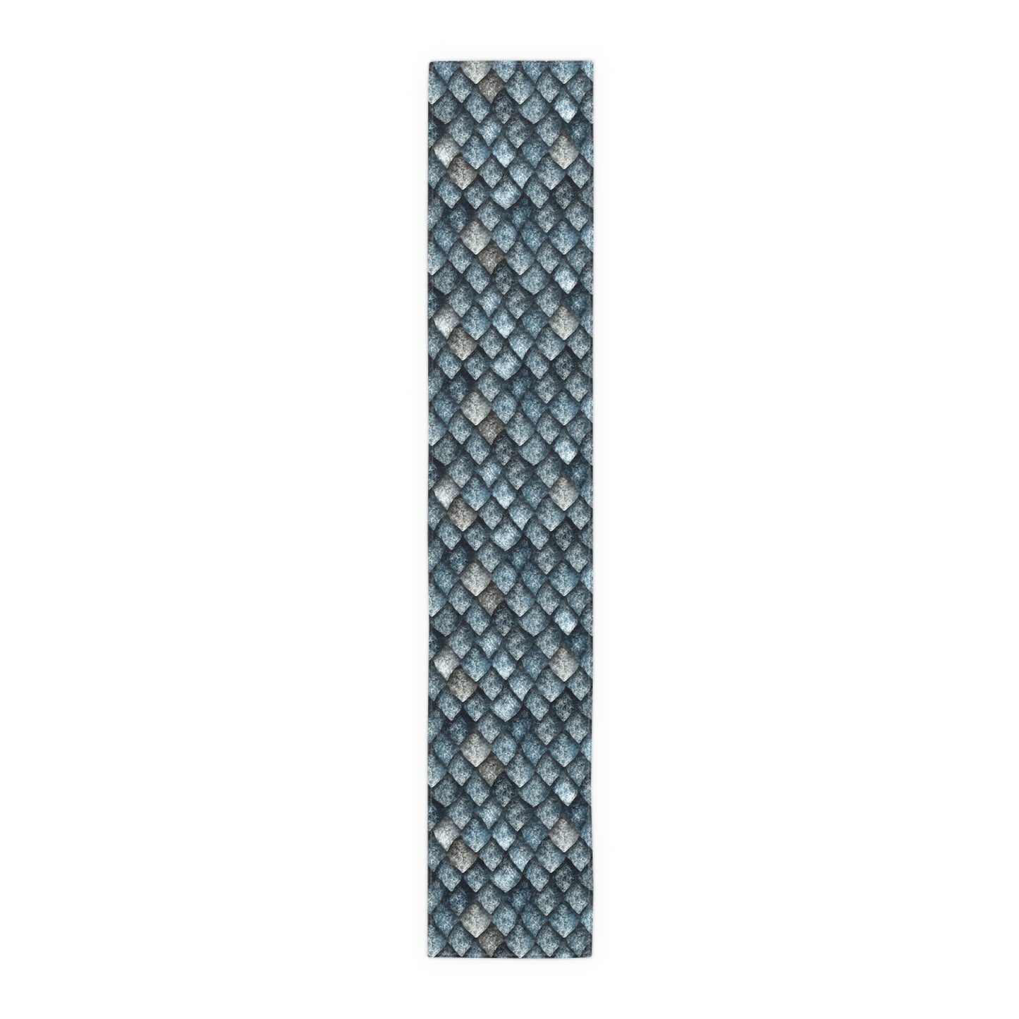 Dragon Scale Print Table Runner - Majestic Fantasy, Cotton Twill or Polyester - Perfect for Epic & Mythical Home Decor