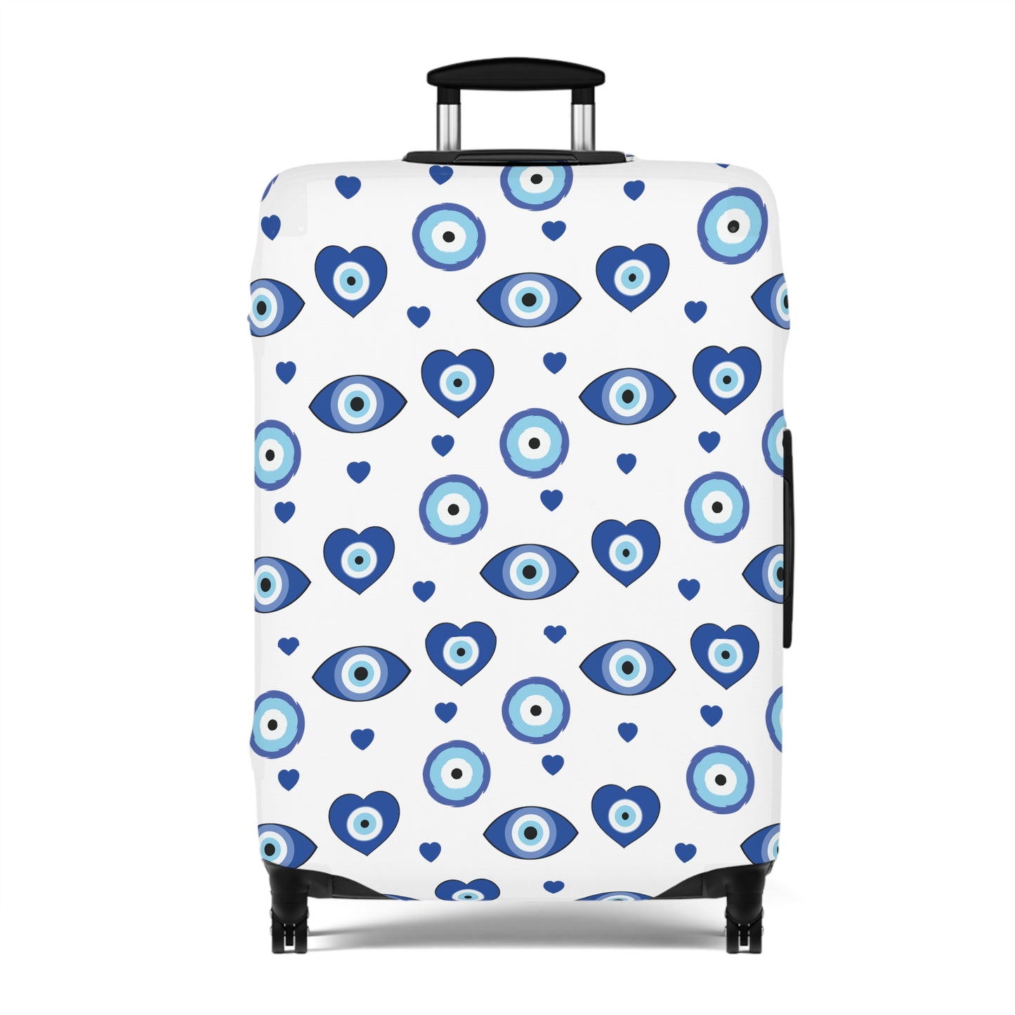 Evil Eye Luggage Cover - Stylish Evil Eye Suitcase Protector