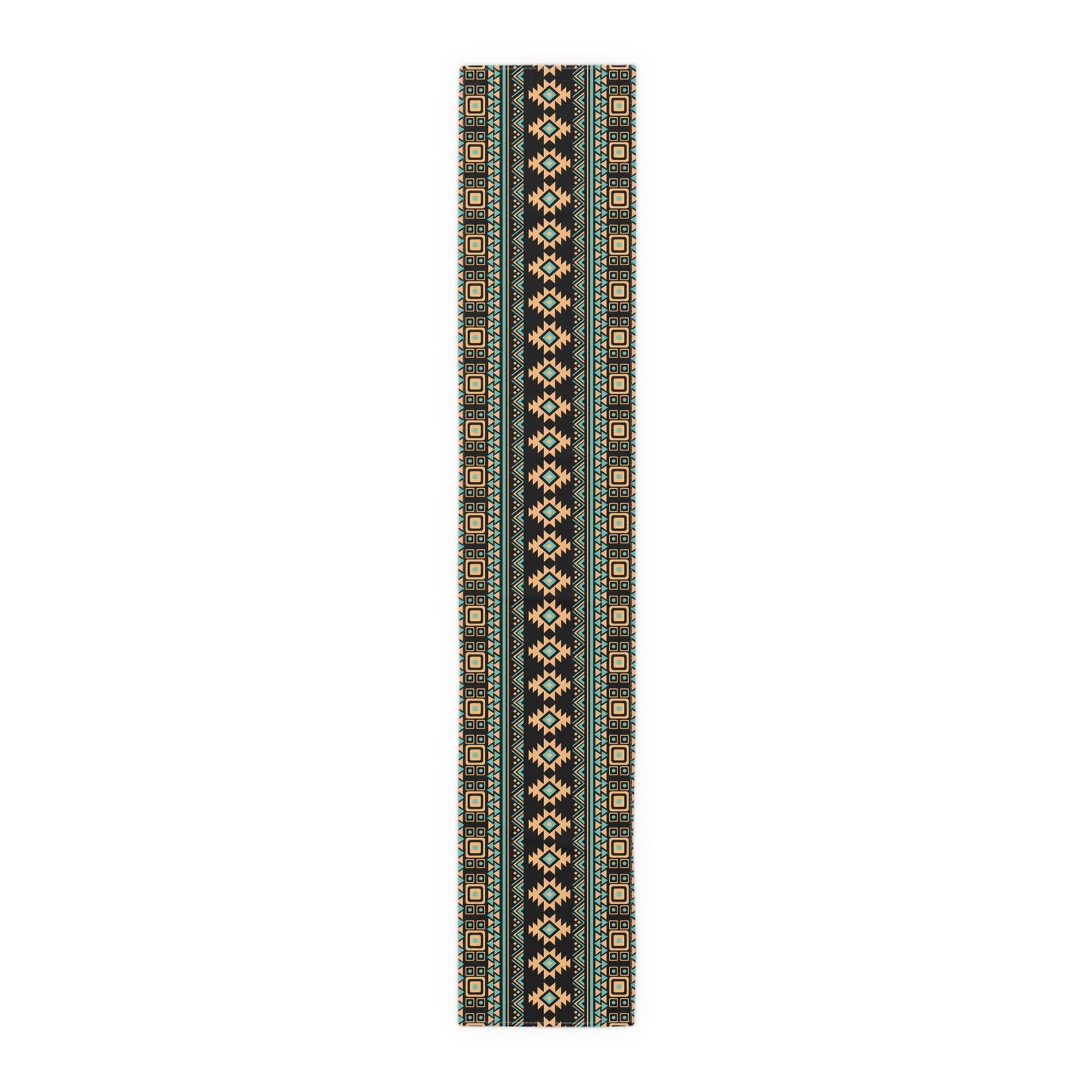 Aztec-Inspired Table Runner - Bold Patterns, Cotton Twill or Polyester - Ideal for Home Decor & Unique Gifts
