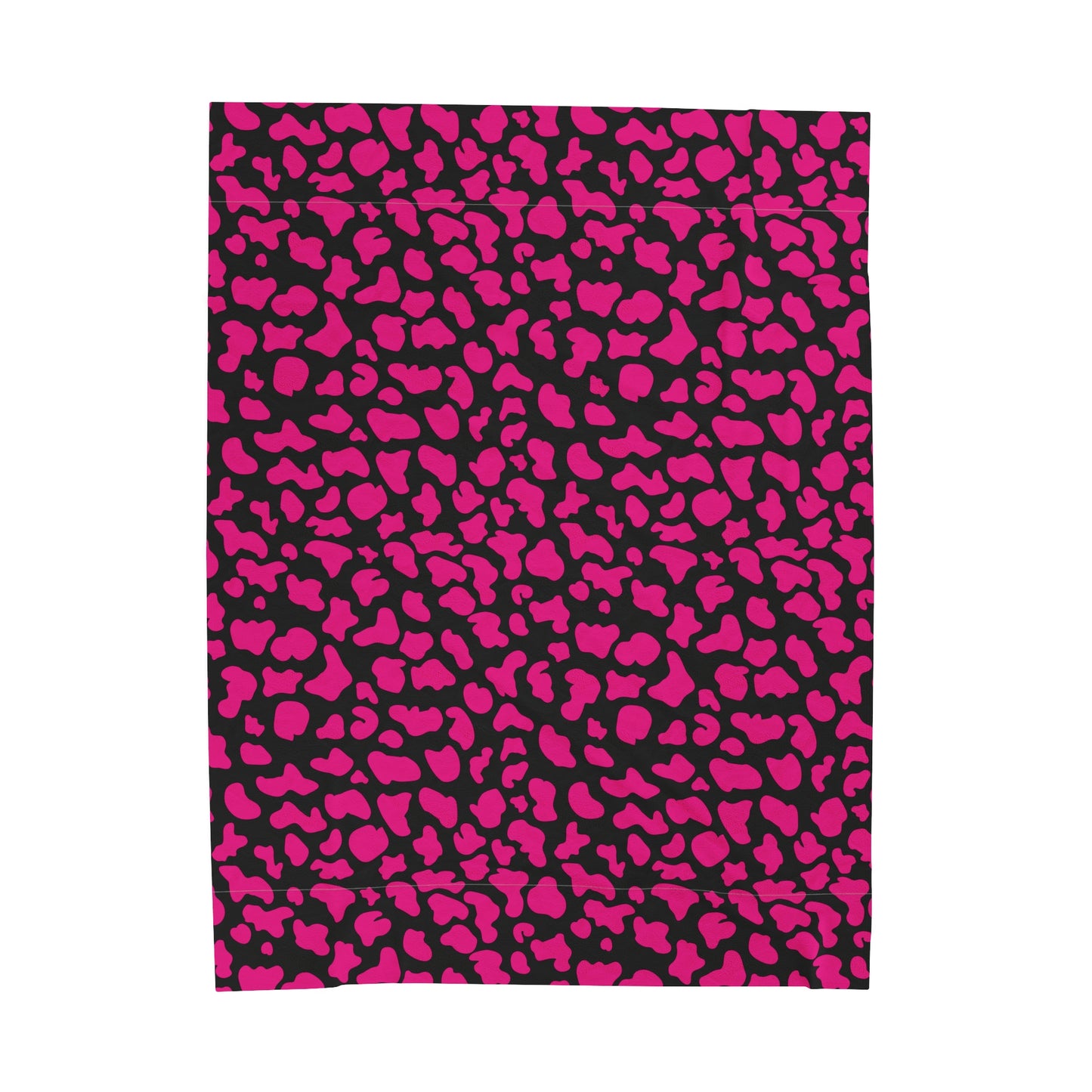 Cow Print Velveteen Plush Blanket | Soft, Stylish, Luxurious and Comforting | Available in Multiple Sizes