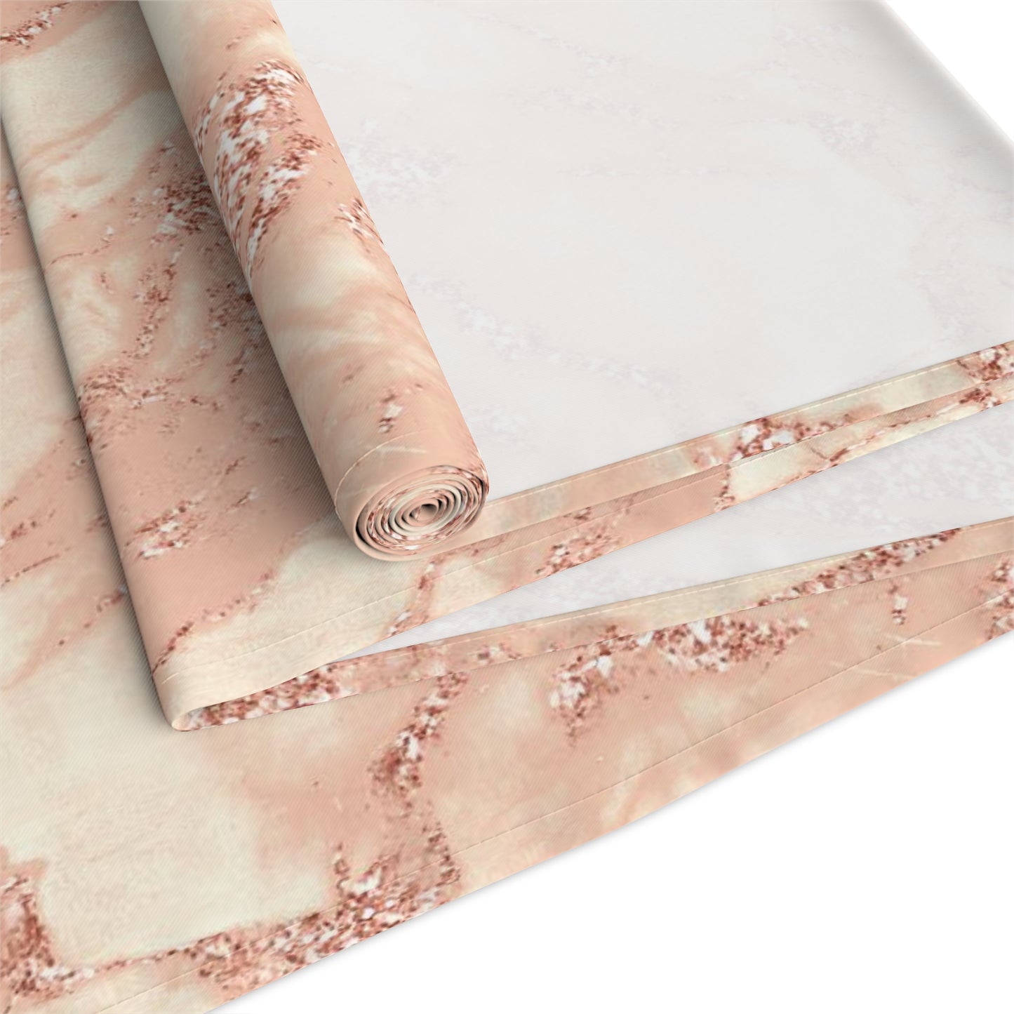 Marble Print Table Runner - Luxurious Elegance, Cotton Twill or Polyester - Perfect for Modern Home Decor