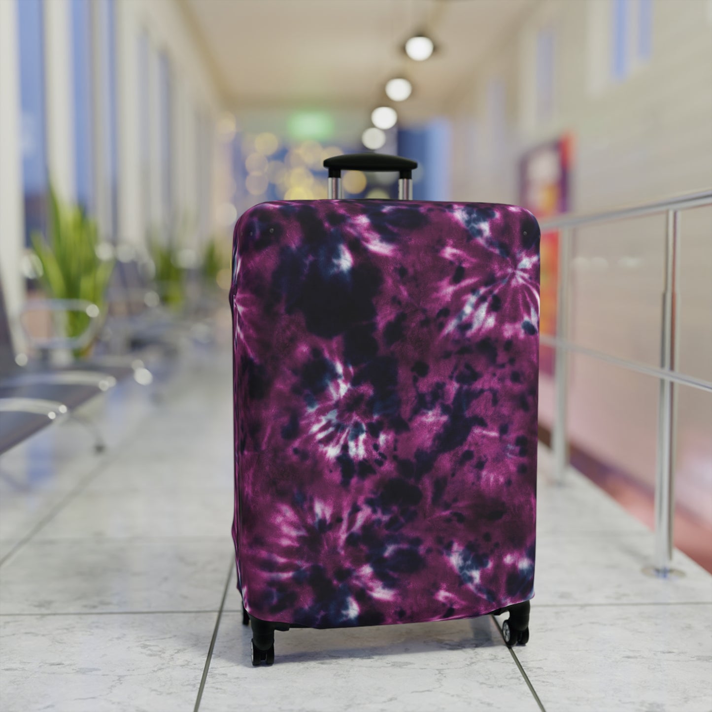 Tie Dye Luggage Cover - Stylish Travel Suitcase Protection Cover