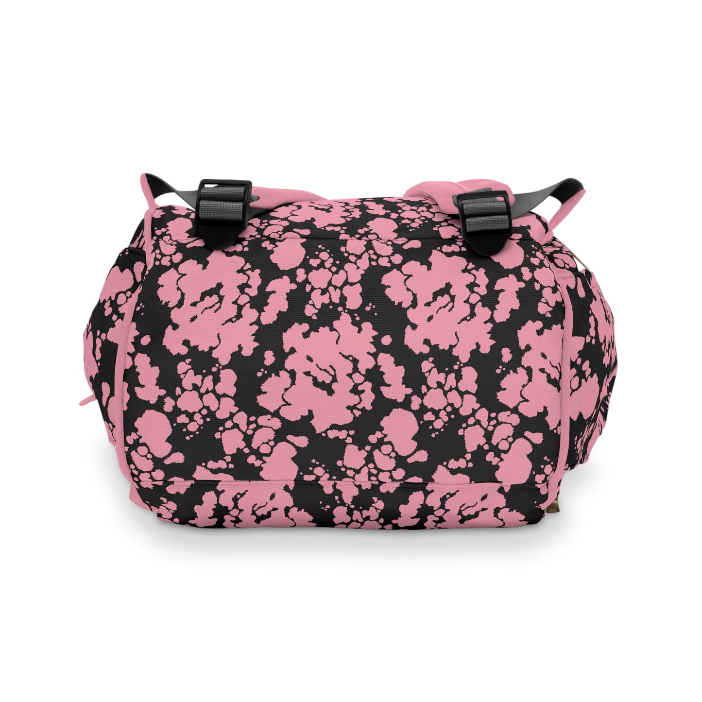 Cowhide Diaper Backpack - Chic & Durable Baby Bag with Genuine Cowhide Patterns, Perfect for Stylish Parents