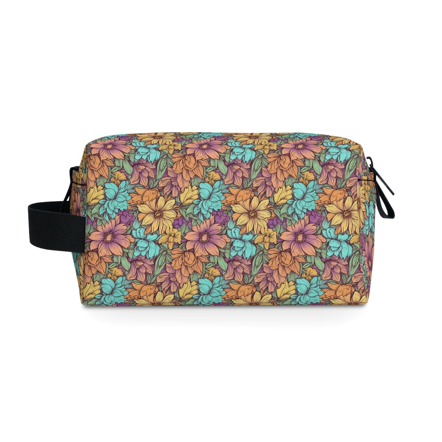 Boho Floral Toiletry Bag | Chic & Water-Resistant Organizer | Perfect for Camping, Travel, College