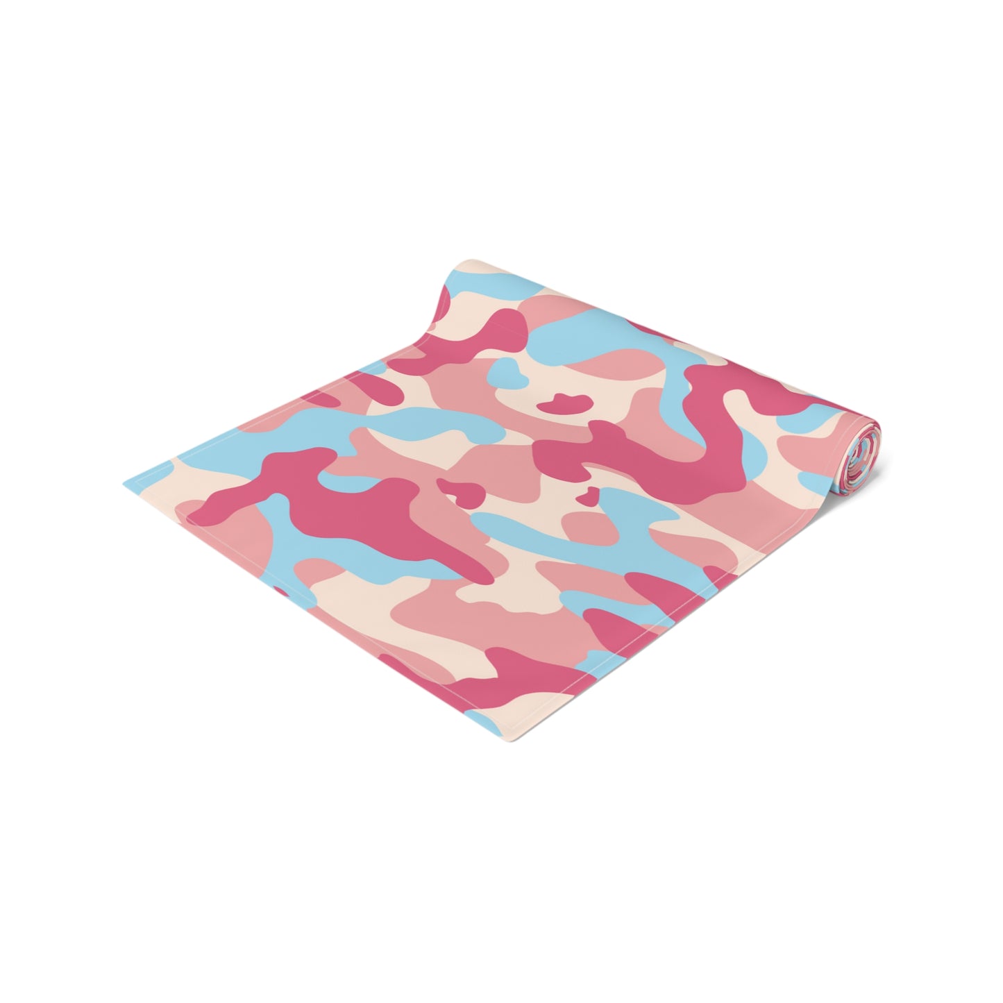 Camouflage Table Runner - Durable Cotton Twill or Polyester - Perfect for Outdoor Enthusiasts & Home Decor