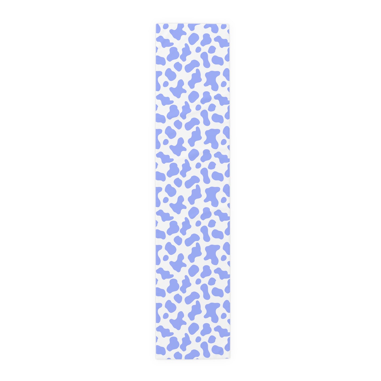 Cow Print Table Runner - Chic Farmhouse Style, Available in Cotton Twill or Polyester - Elevate Your Home Decor