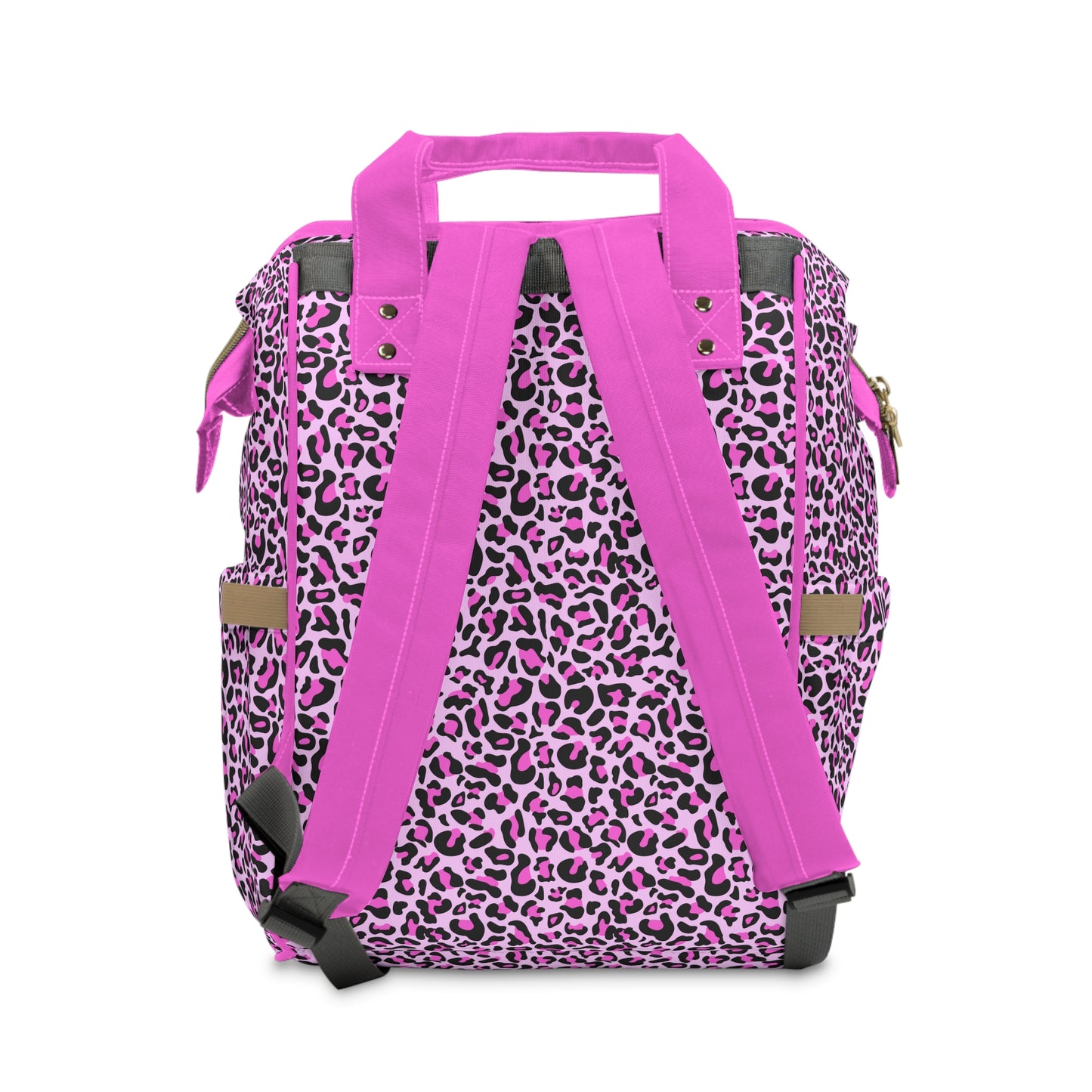 Leopard Print Diaper Backpack - Bold & Stylish Baby Bag with Trendy Leopard Patterns, Perfect for Adventurous Parents