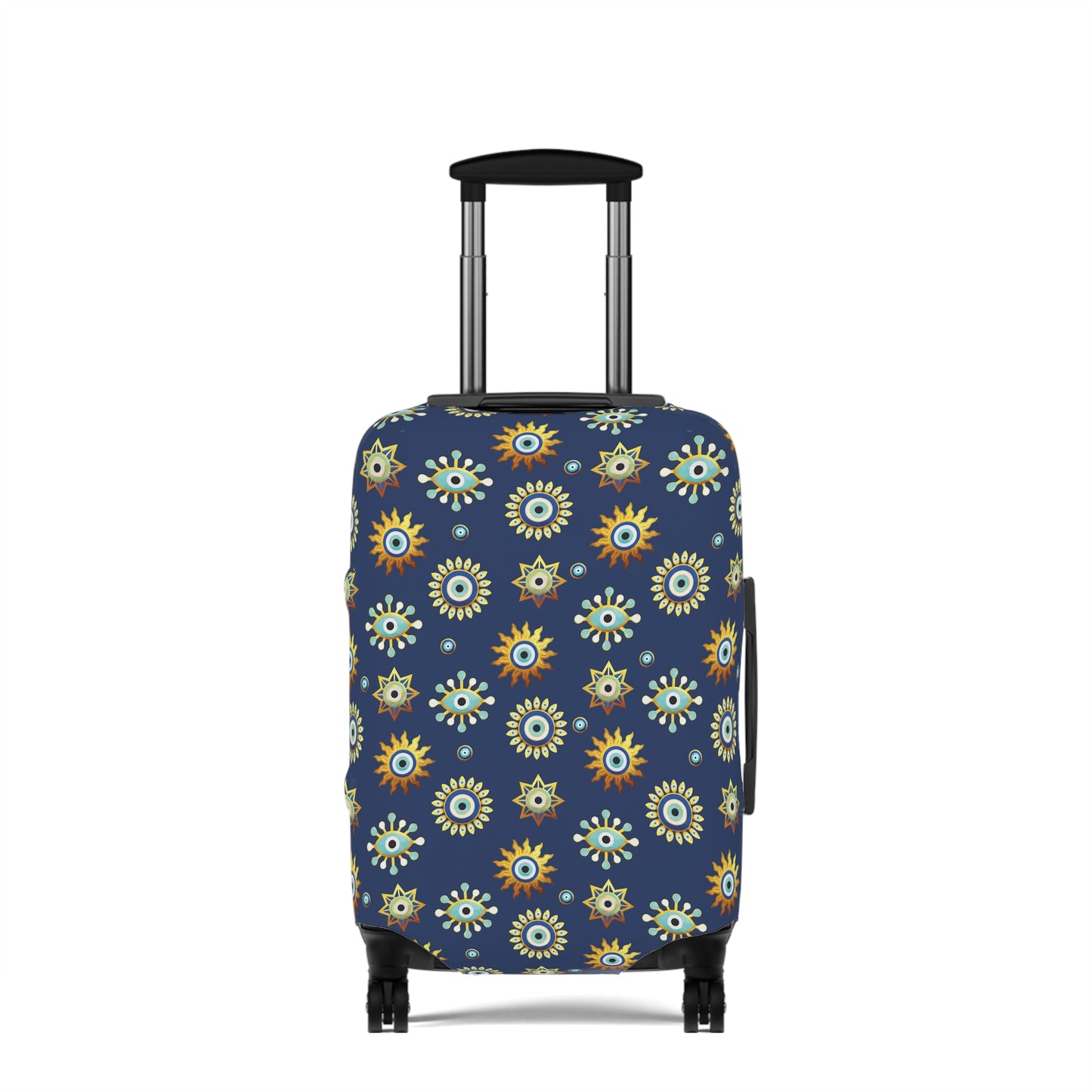 Evil Eye Luggage Cover - Stylish Evil Eye Suitcase Protector