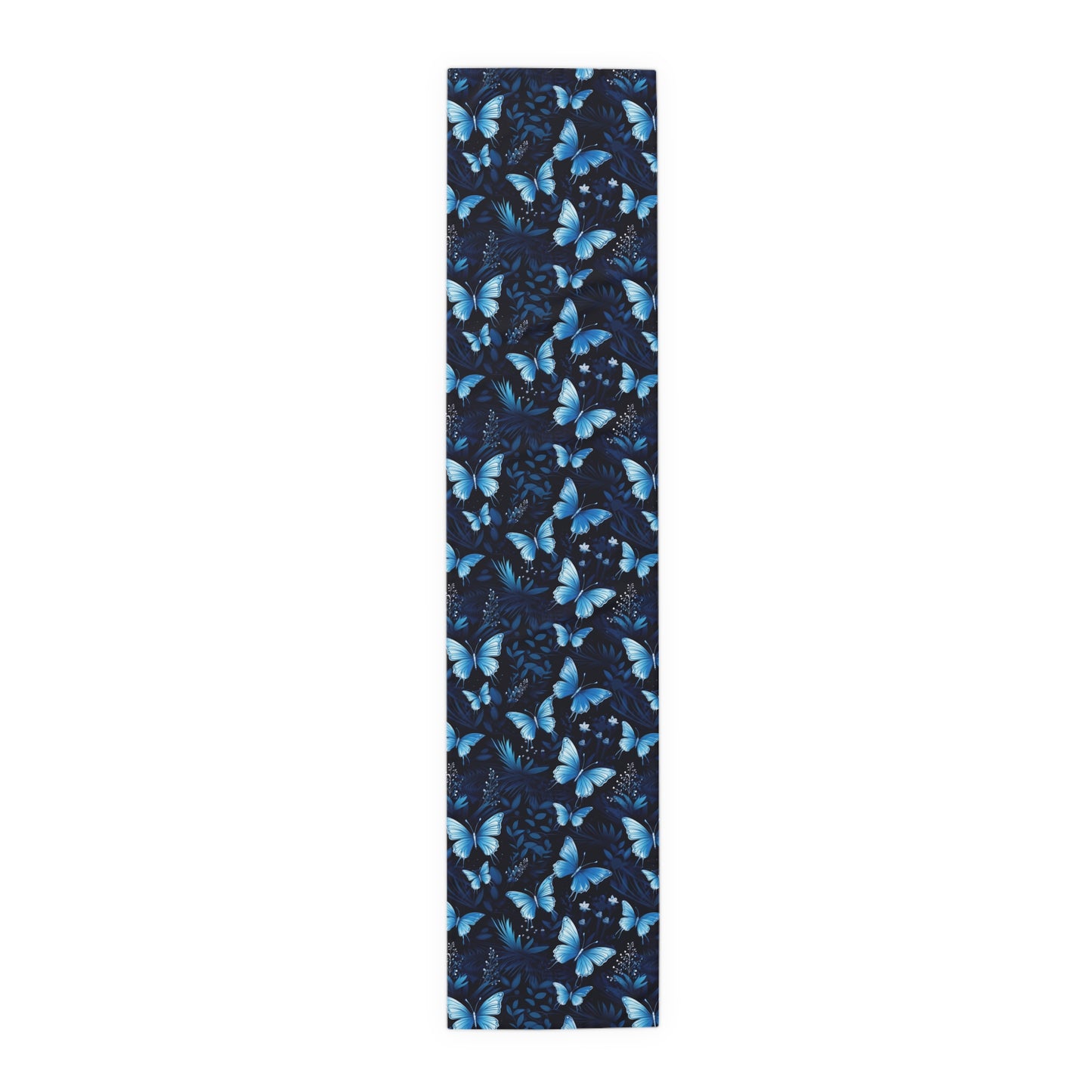 Butterfly Table Runner - Vibrant Patterns, Cotton Twill or Polyester - Perfect for Home Decor & Unique Gifts