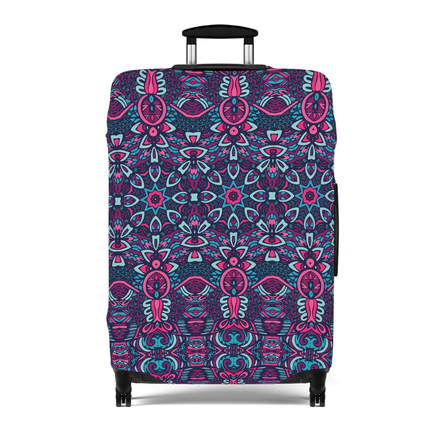 Mandala Luggage Cover - Stylish Mandala Suitcase Protector