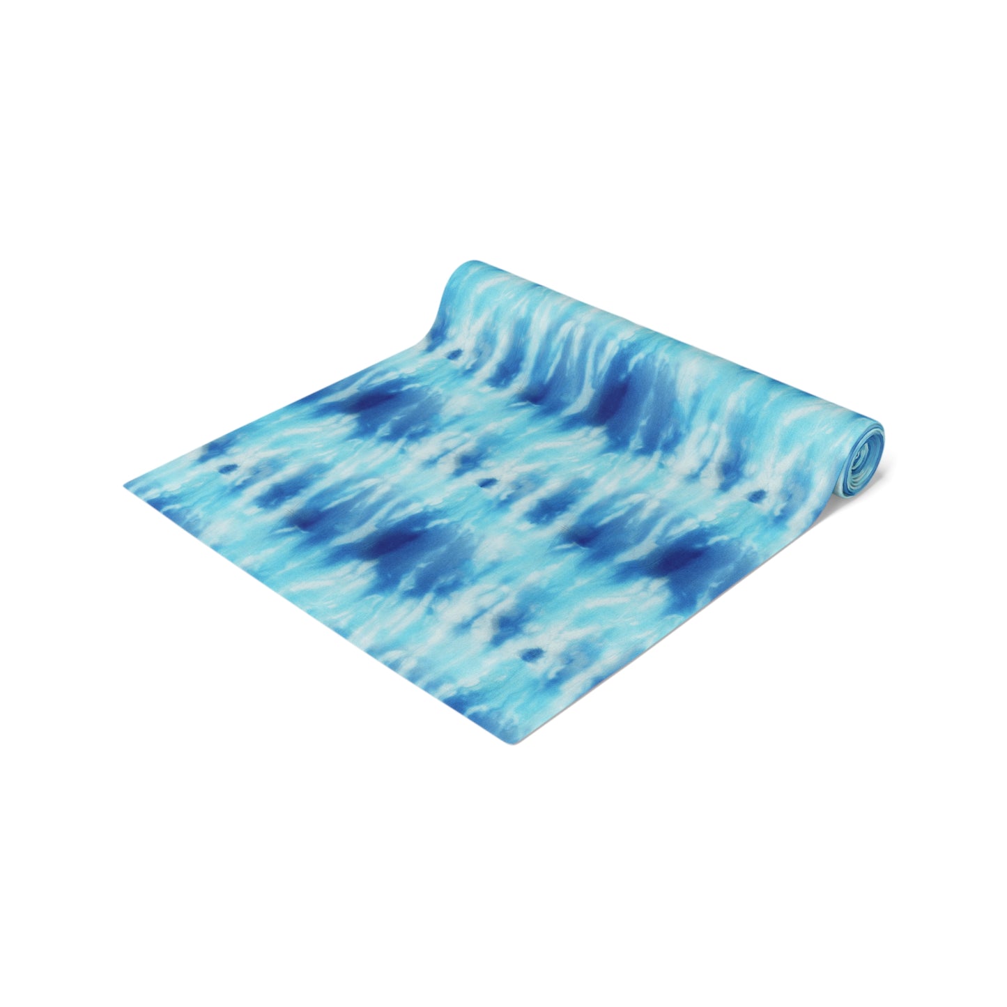 Tie-Dye Table Runner - Vivid Colors, Cotton Twill or Polyester - Ideal for Home Decor & Unique Gifts