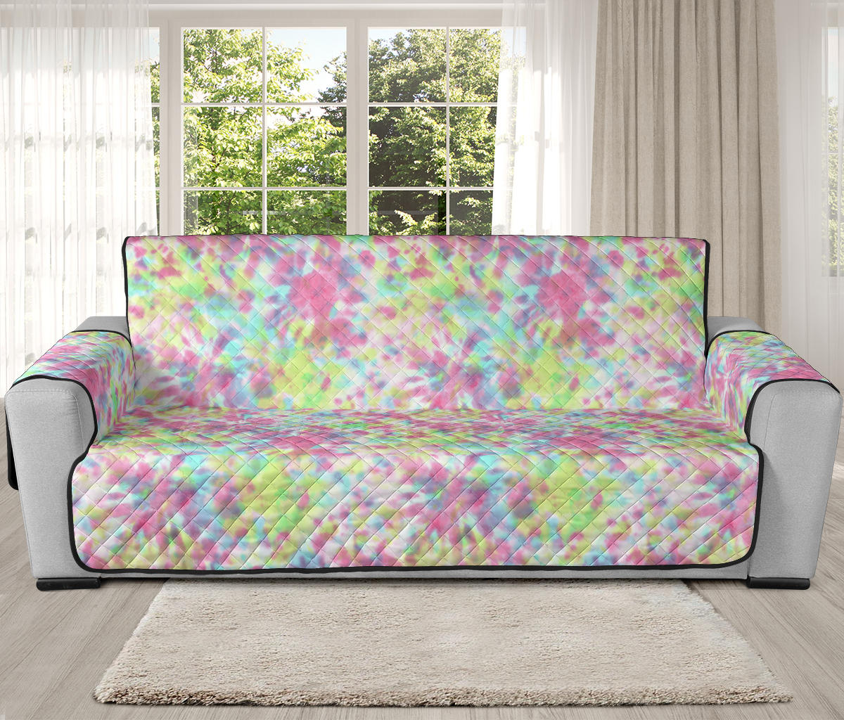 Tie Dye Sofa Protector