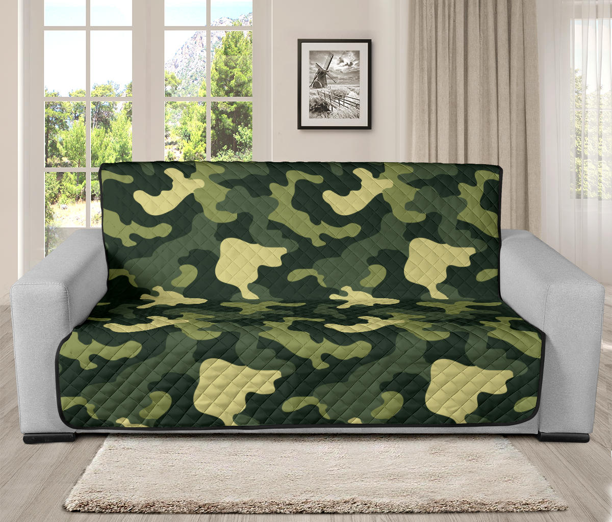 Camouflage Sofa Protector