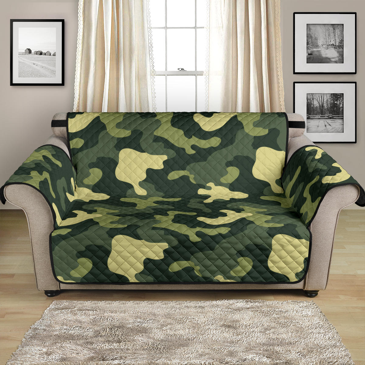 Camouflage Sofa Protector