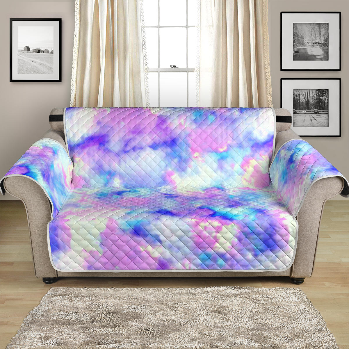 Tie Dye Sofa Protector