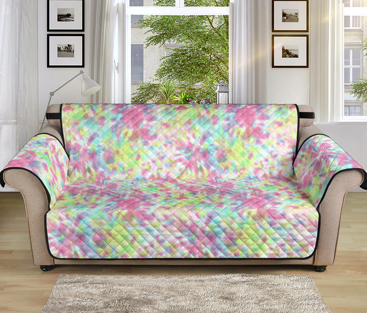 Tie Dye Sofa Protector