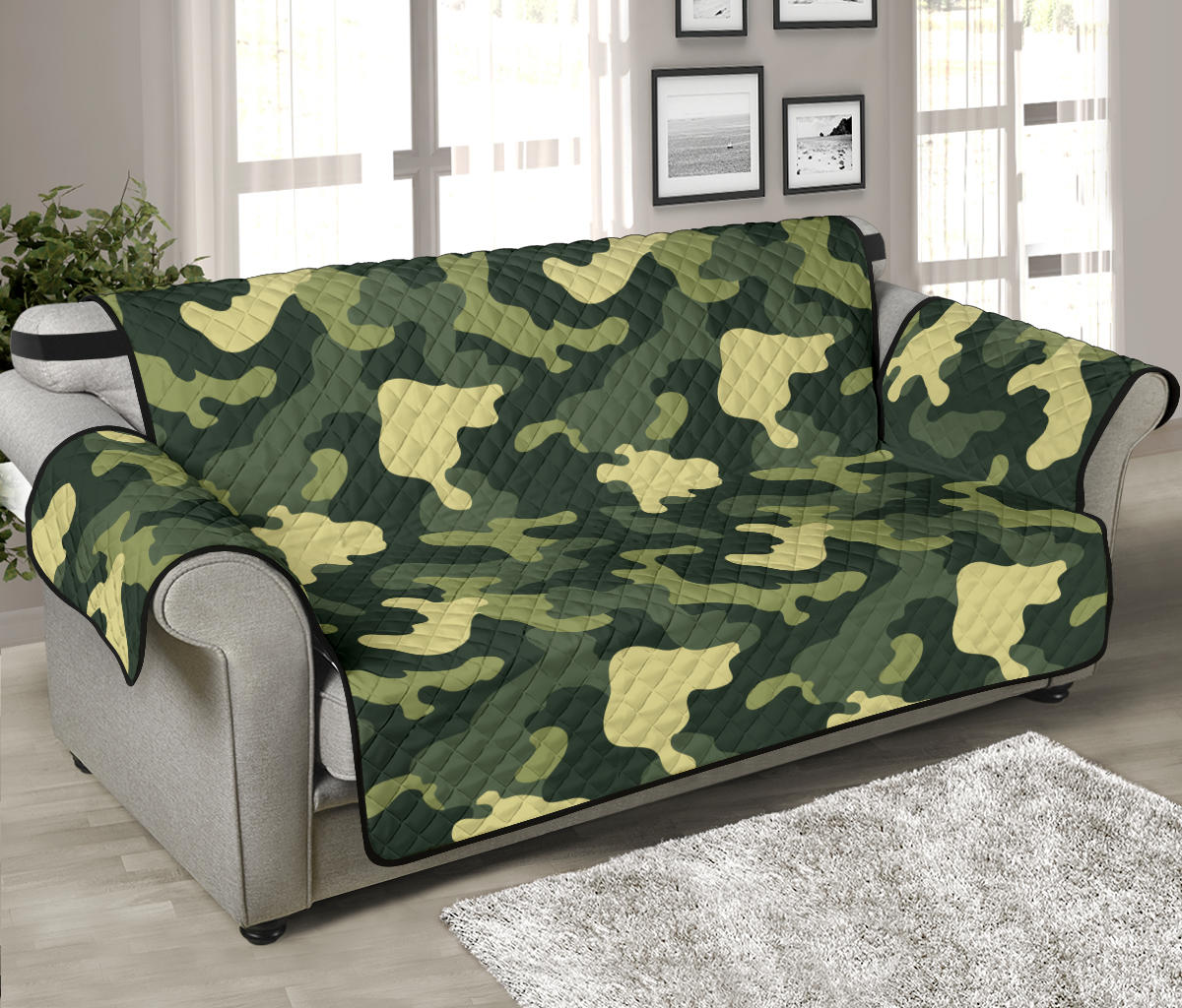 Camouflage Sofa Protector