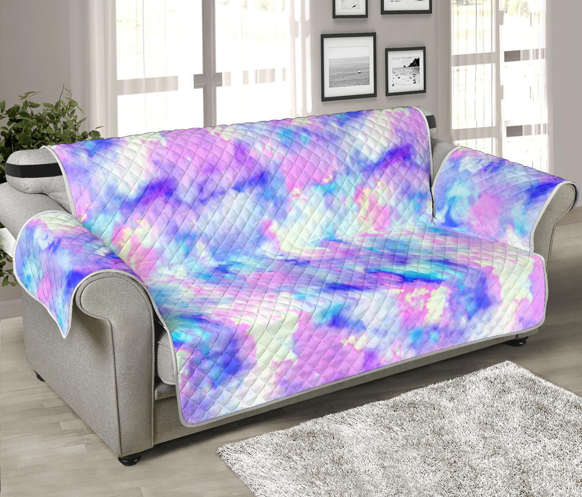 Tie Dye Sofa Protector