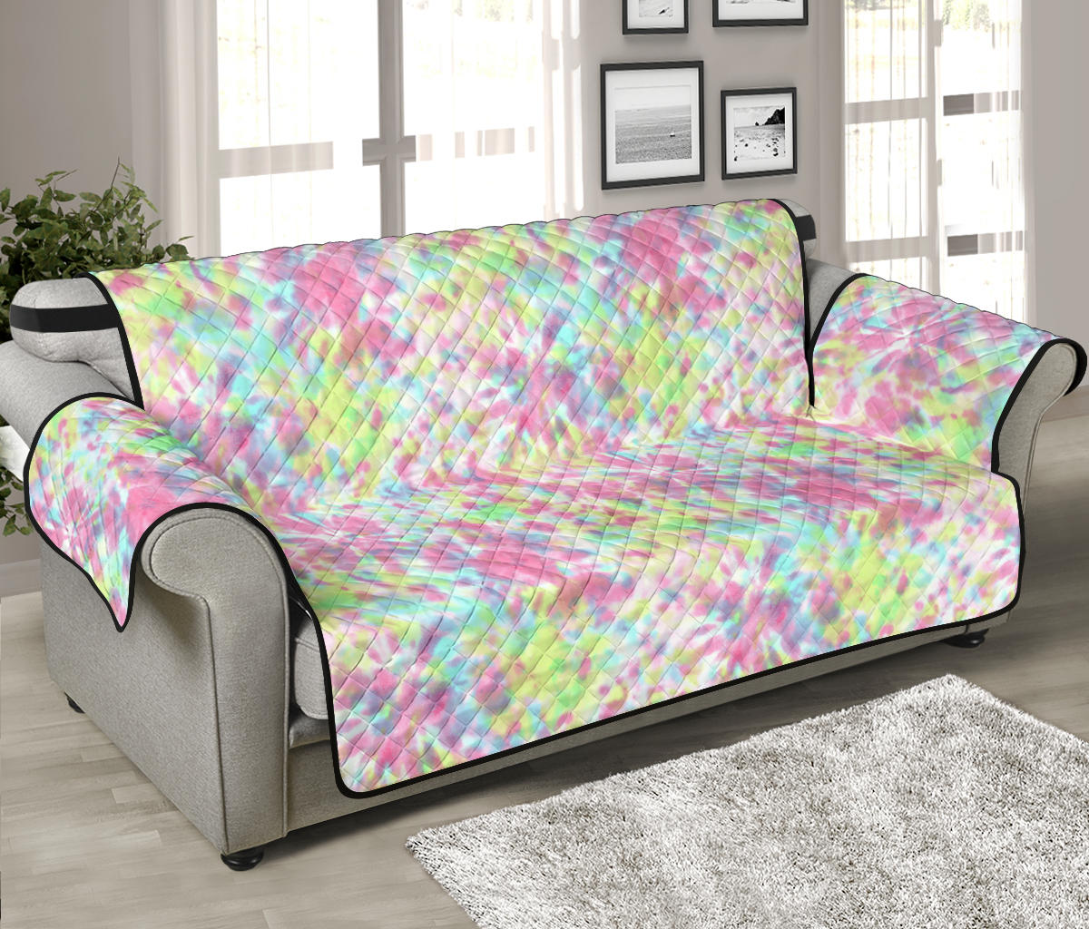 Tie Dye Sofa Protector