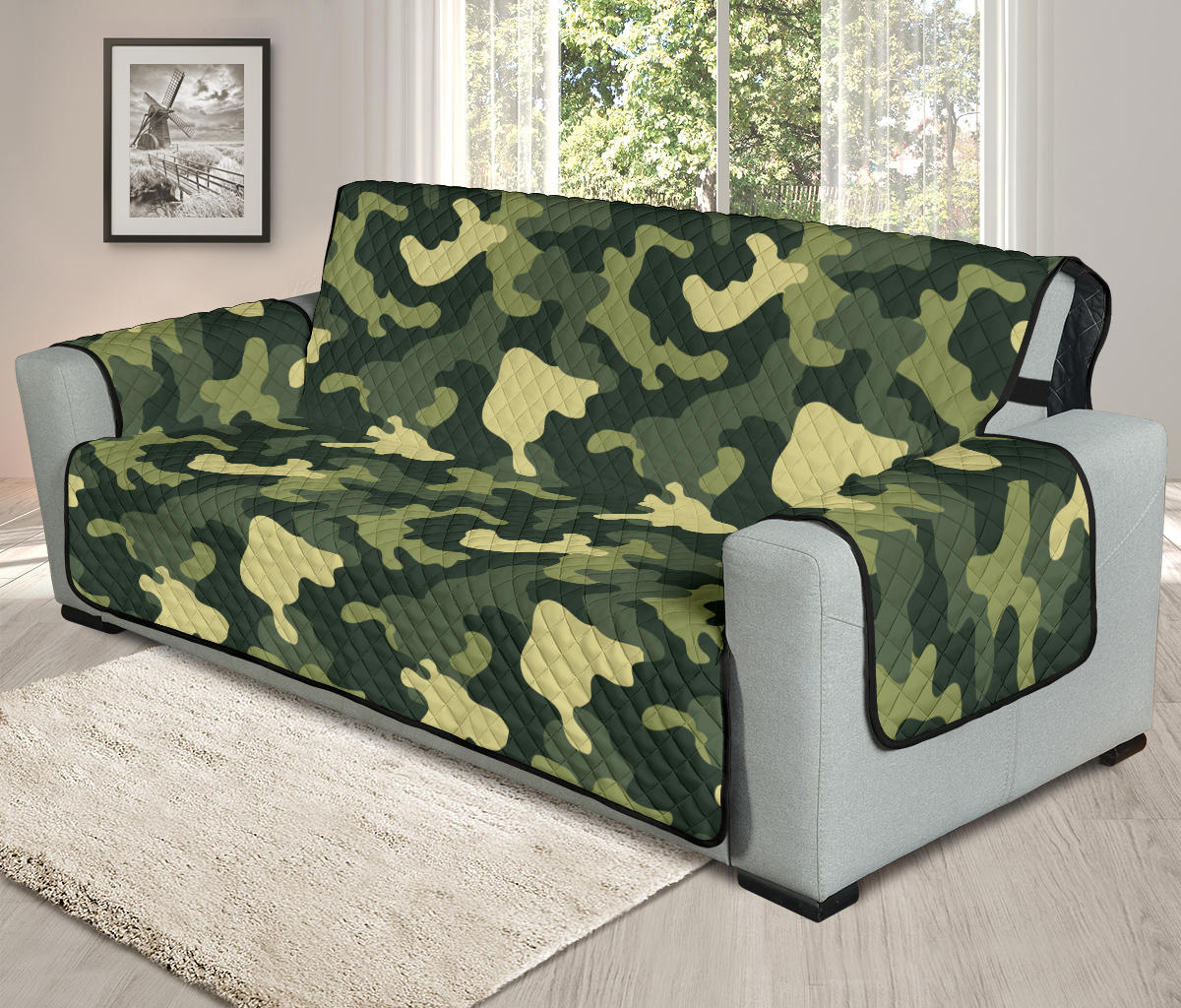 Camouflage Sofa Protector