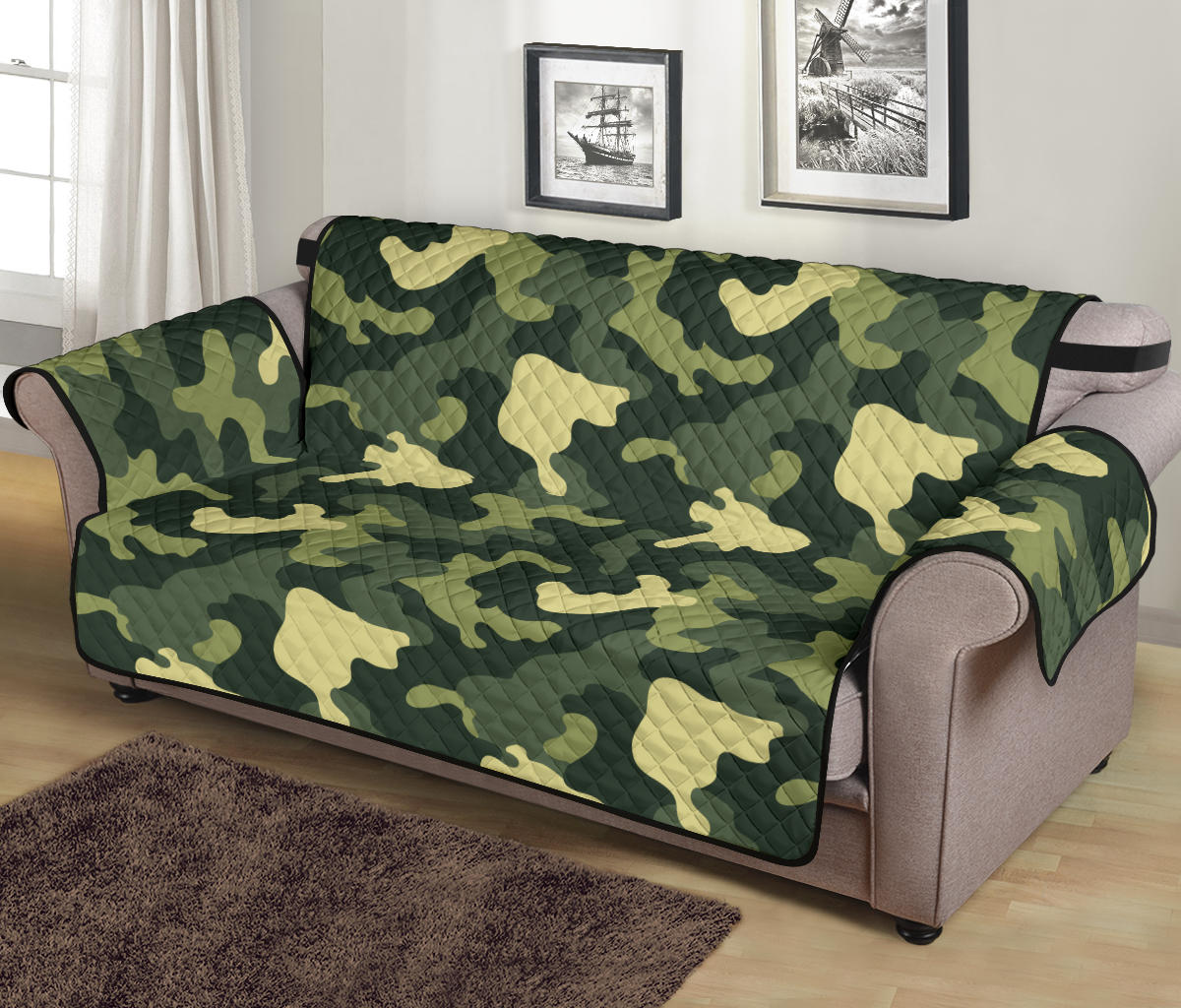 Camouflage Sofa Protector
