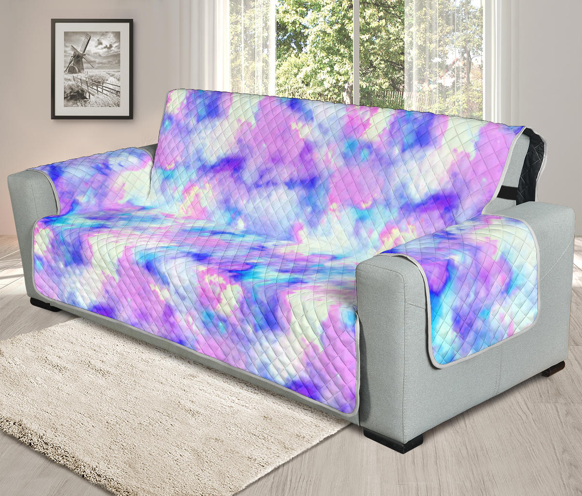 Tie Dye Sofa Protector