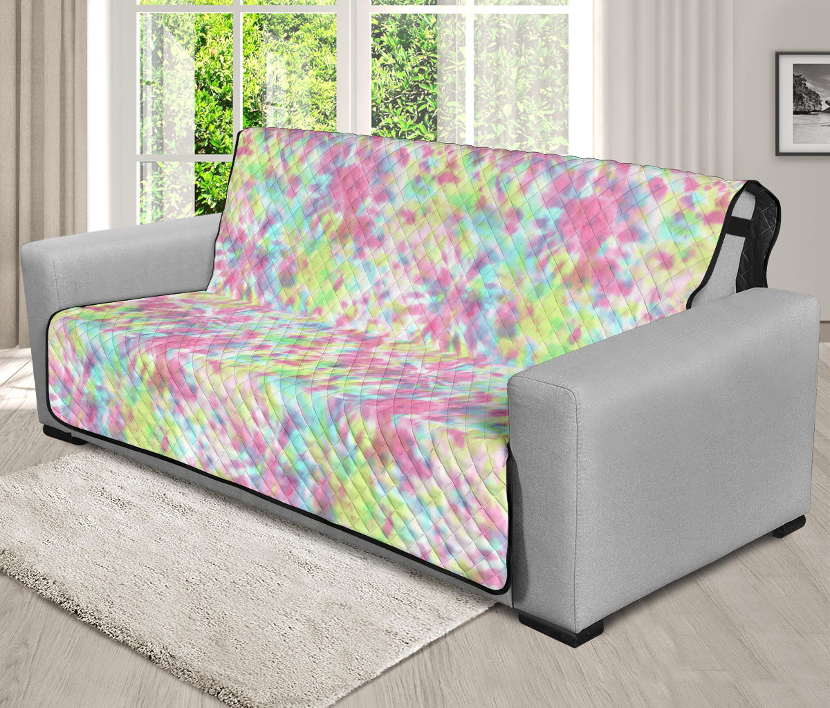 Tie Dye Sofa Protector